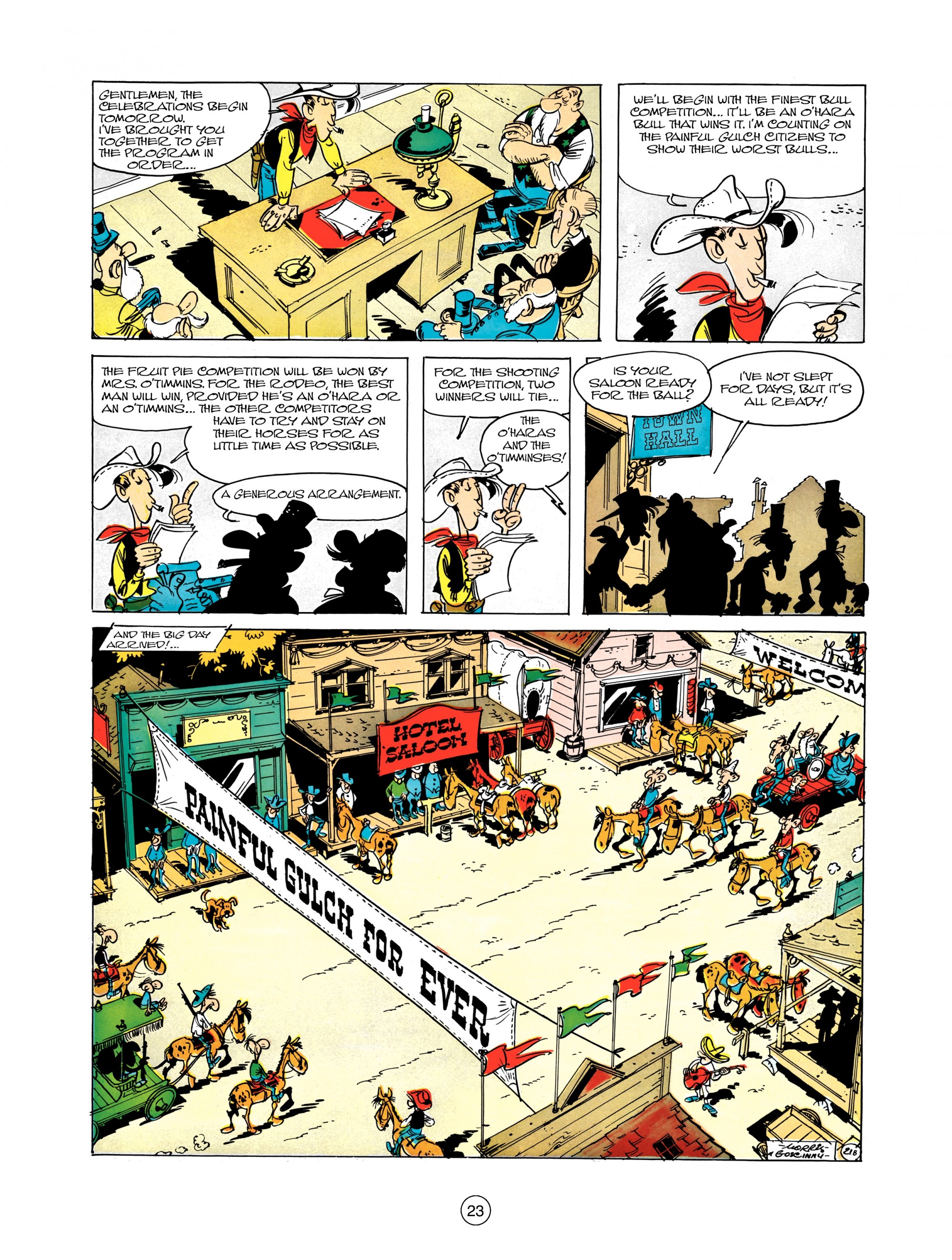 Read online A Lucky Luke Adventure comic -  Issue #12 - 23