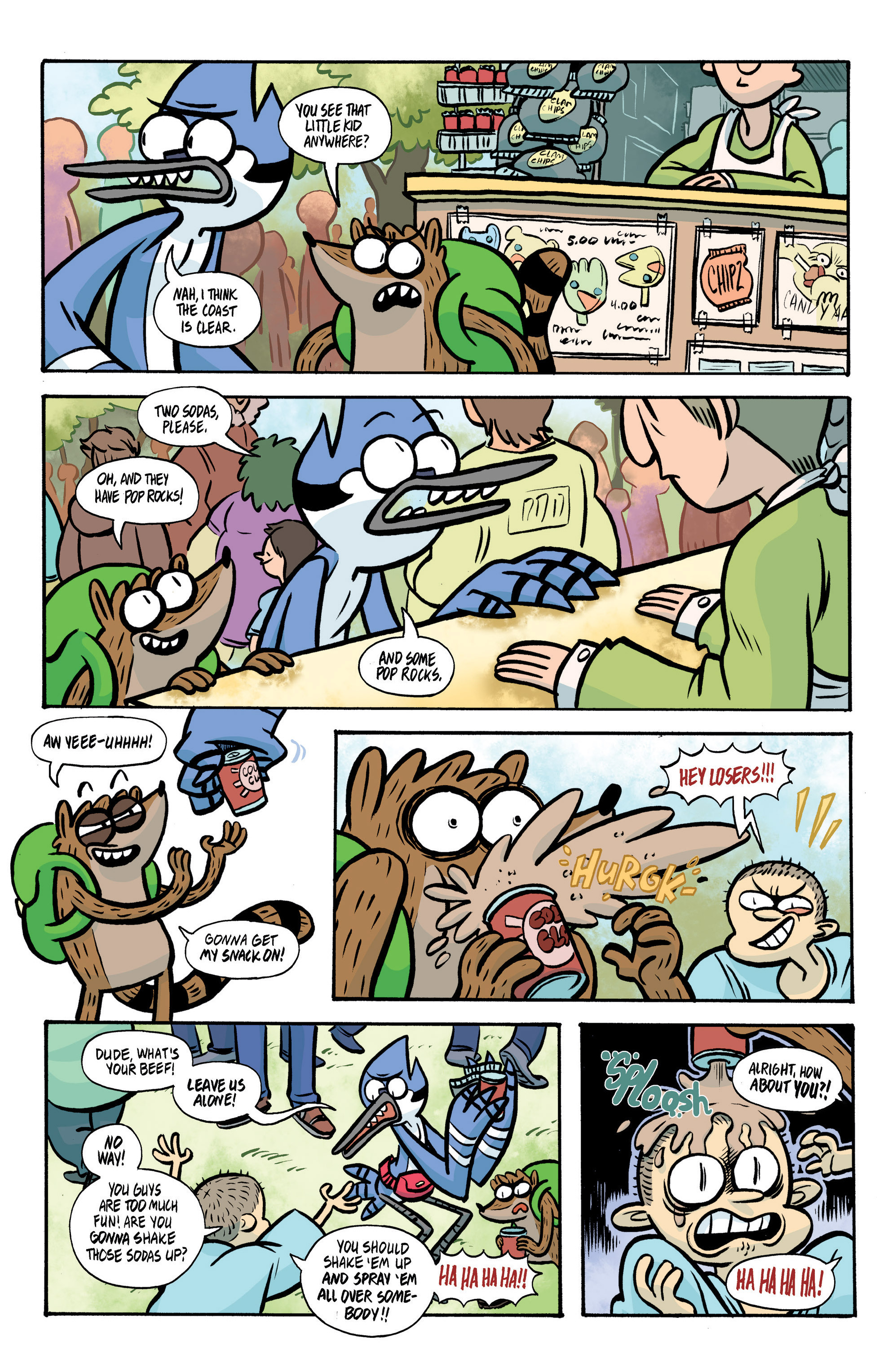 Read online Regular Show: Skips comic -  Issue #1 - 22