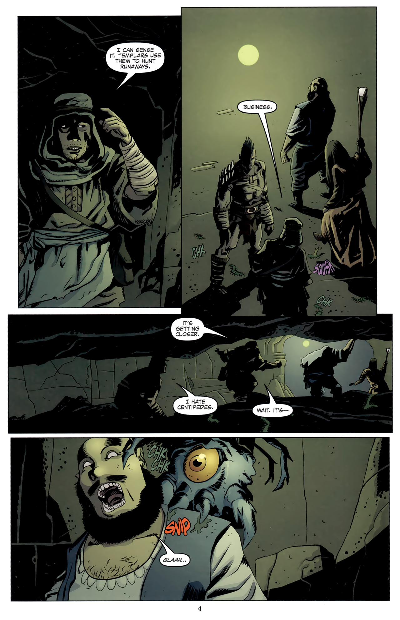 Read online Dark Sun comic -  Issue #4 - 5