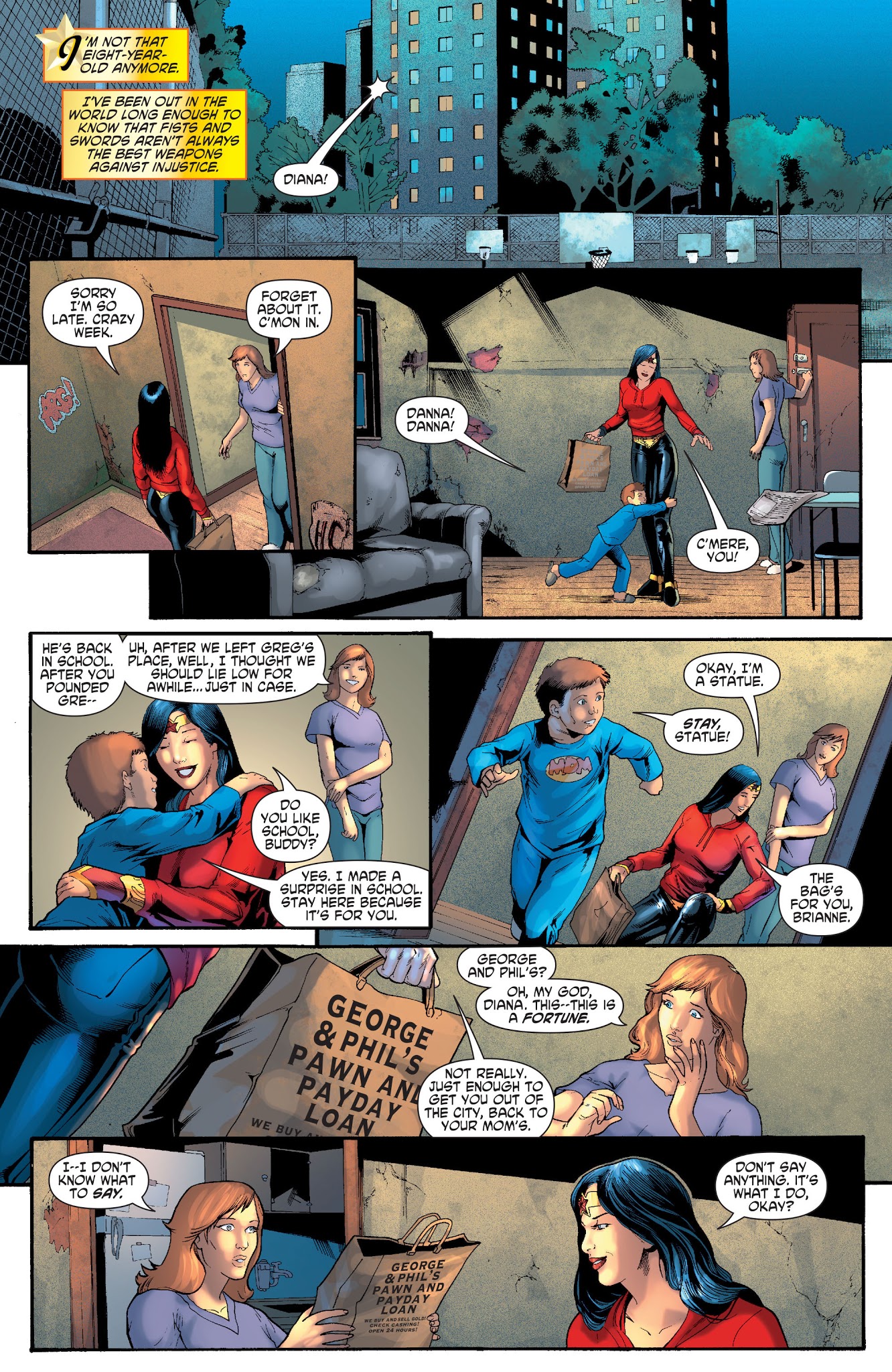 Read online Wonder Woman: Odyssey comic -  Issue # TPB 1 - 132