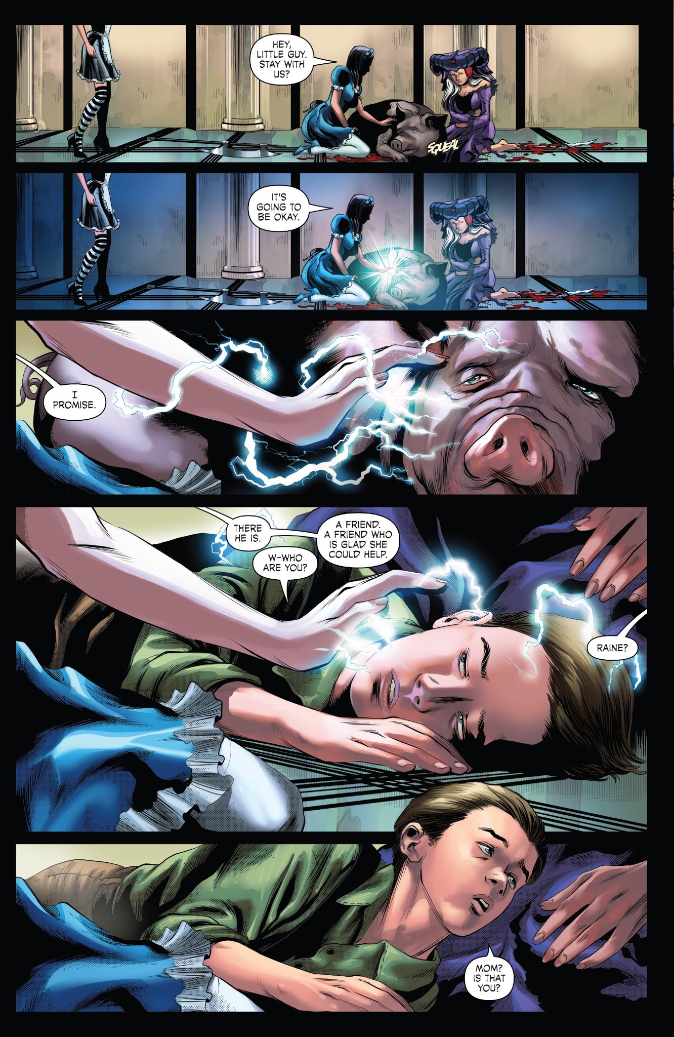 Read online Revenge of Wonderland comic -  Issue #6 - 12