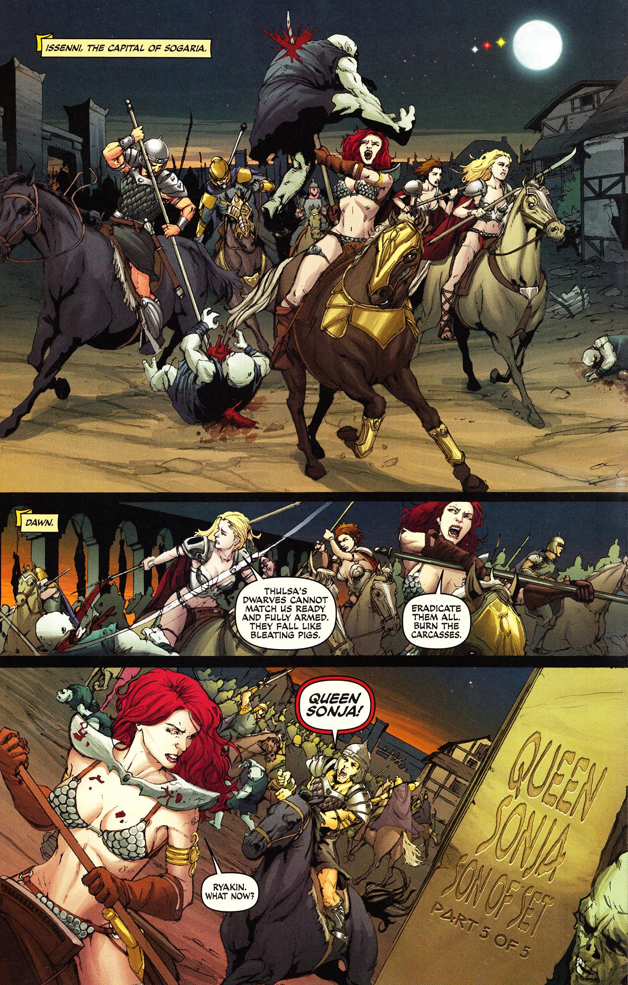 Read online Queen Sonja comic -  Issue #20 - 3