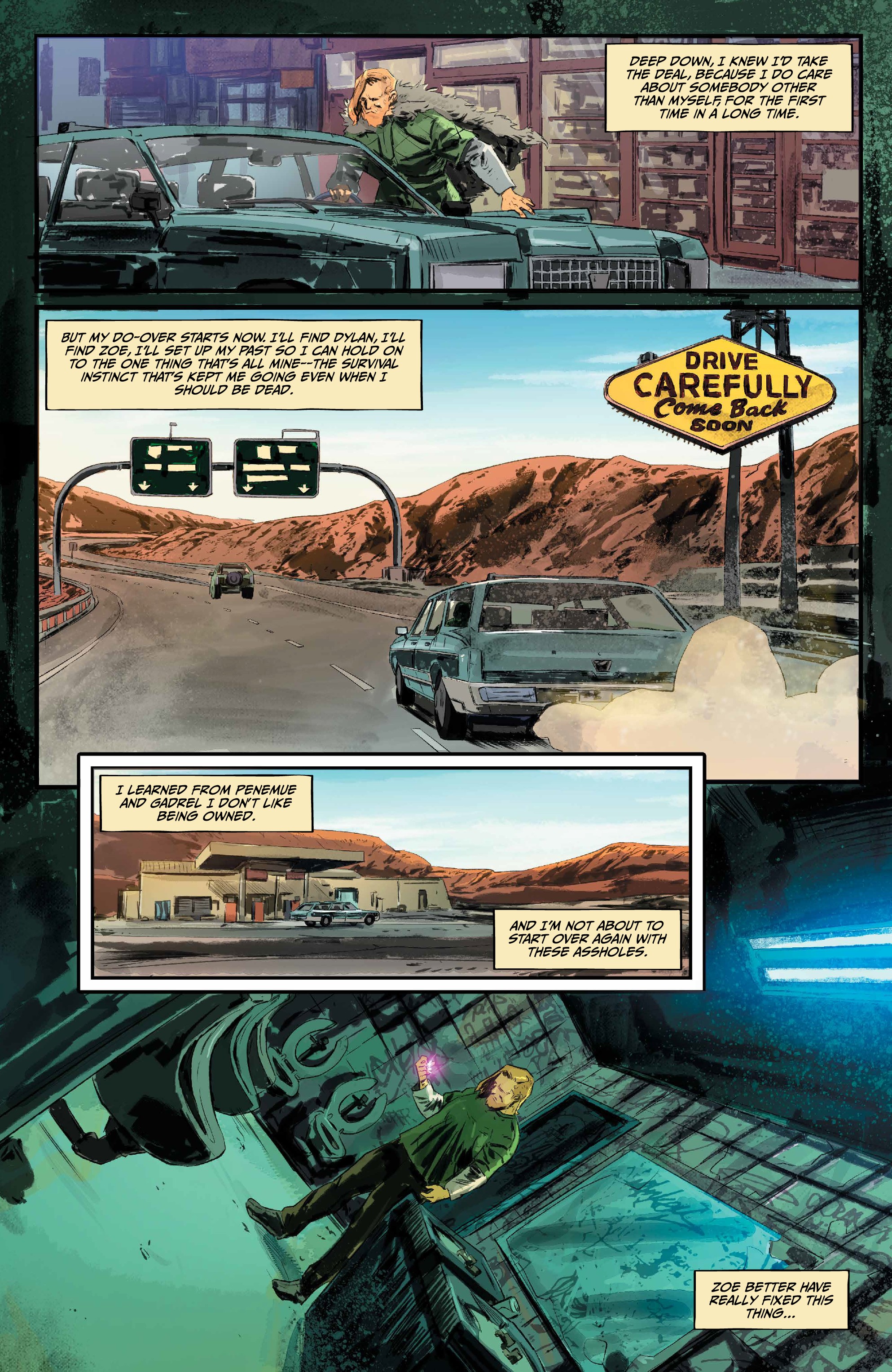 Read online Lucas Stand: Inner Demons comic -  Issue # _TPB - 90