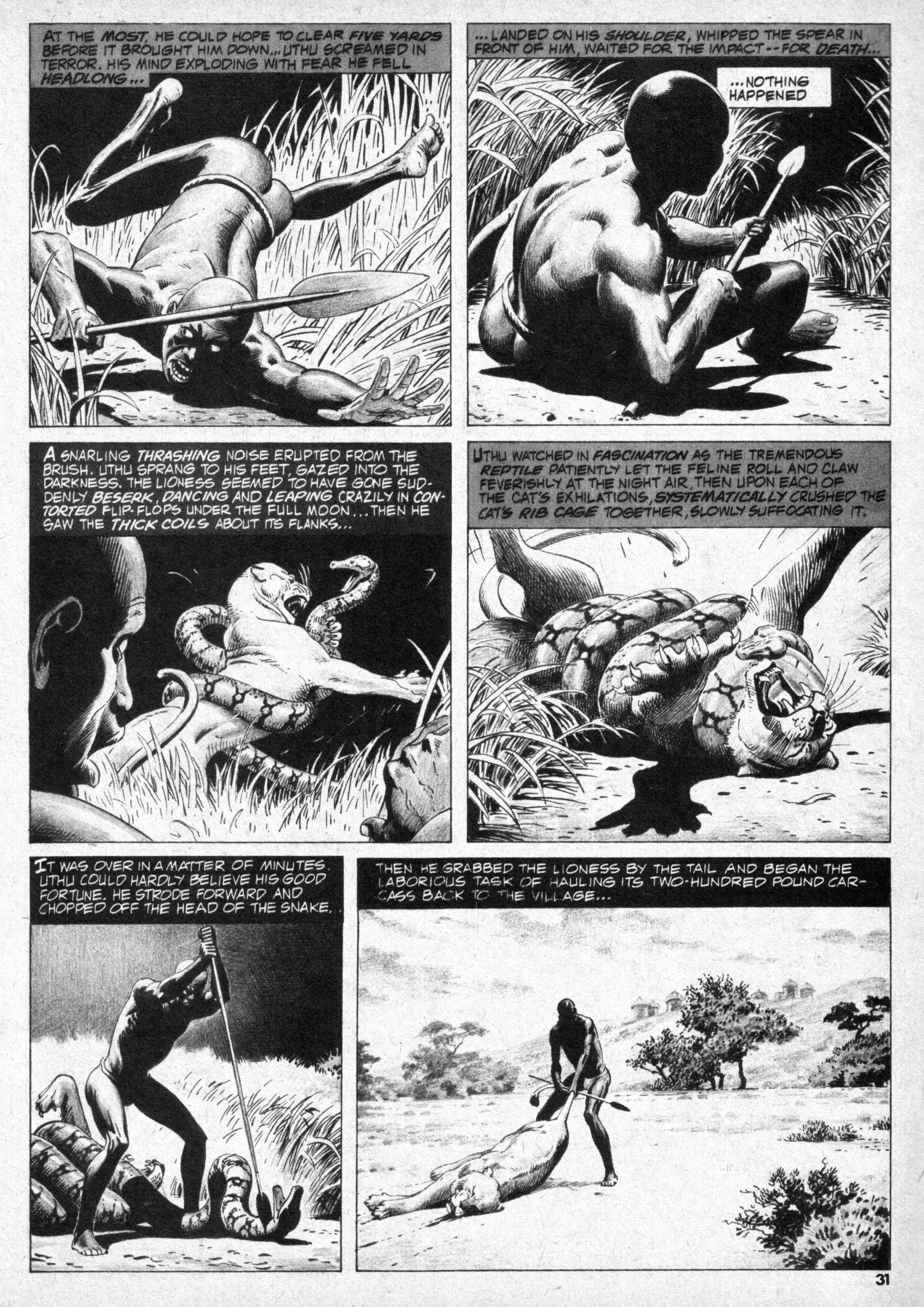 Read online Vampirella (1969) comic -  Issue #58 - 31