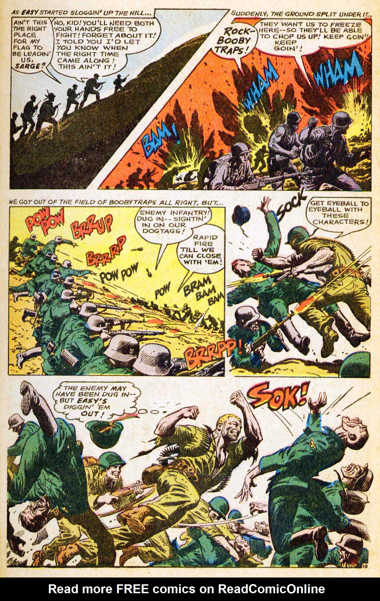 Read online Our Army at War (1952) comic -  Issue #185 - 13