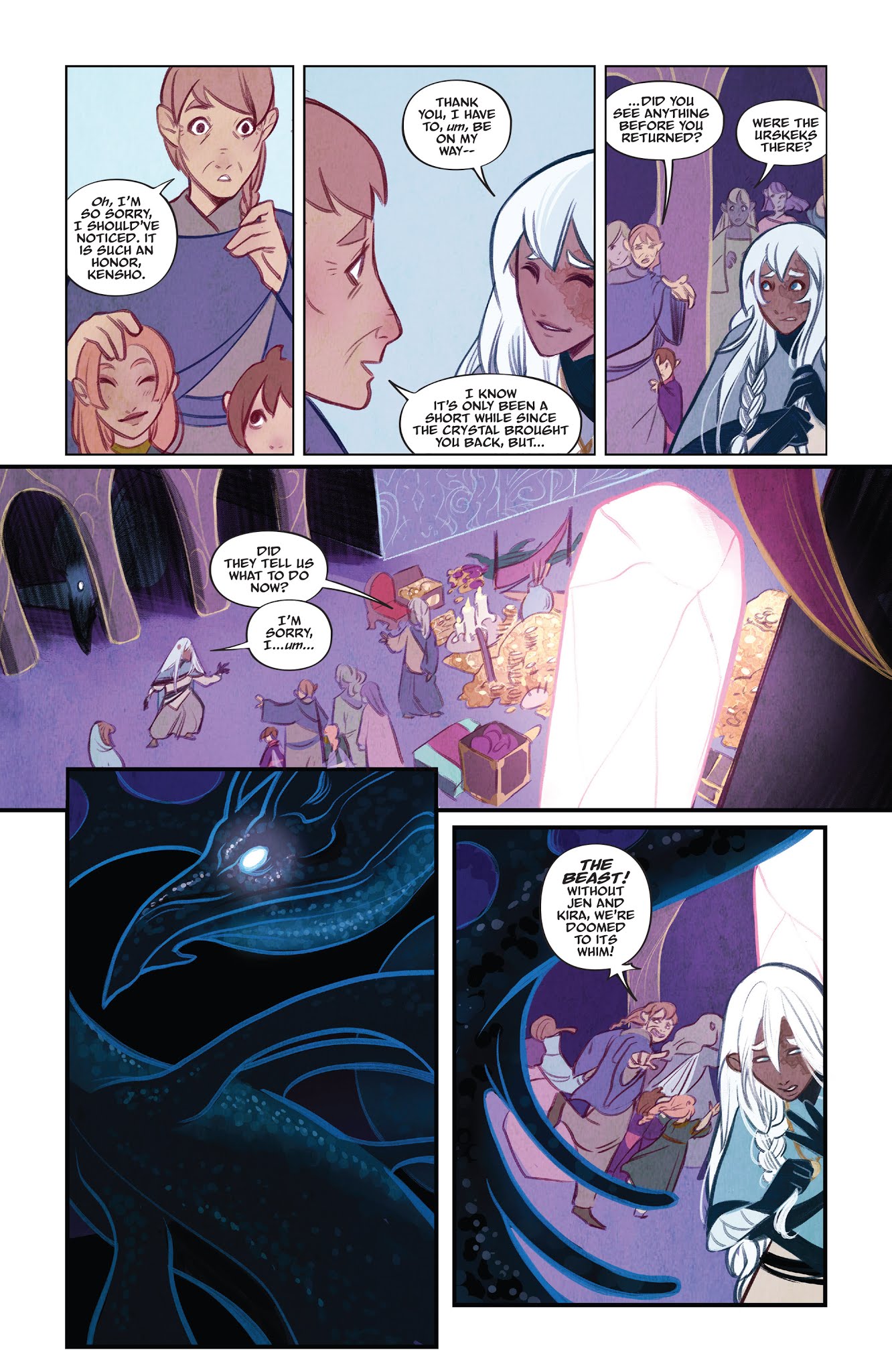 Read online Jim Henson's Beneath the Dark Crystal comic -  Issue #1 - 9