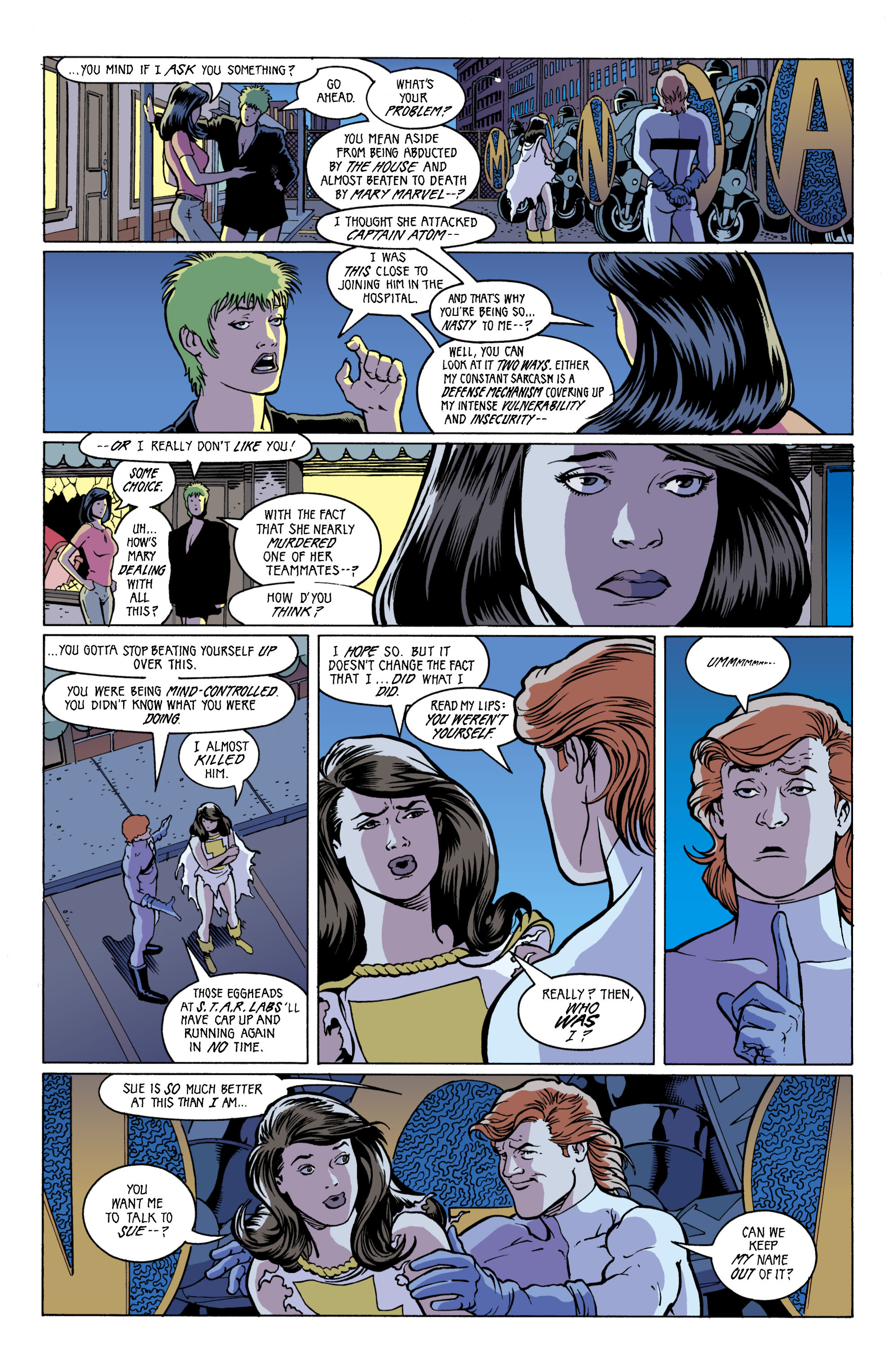 Read online Formerly Known as the Justice League comic -  Issue #6 - 7