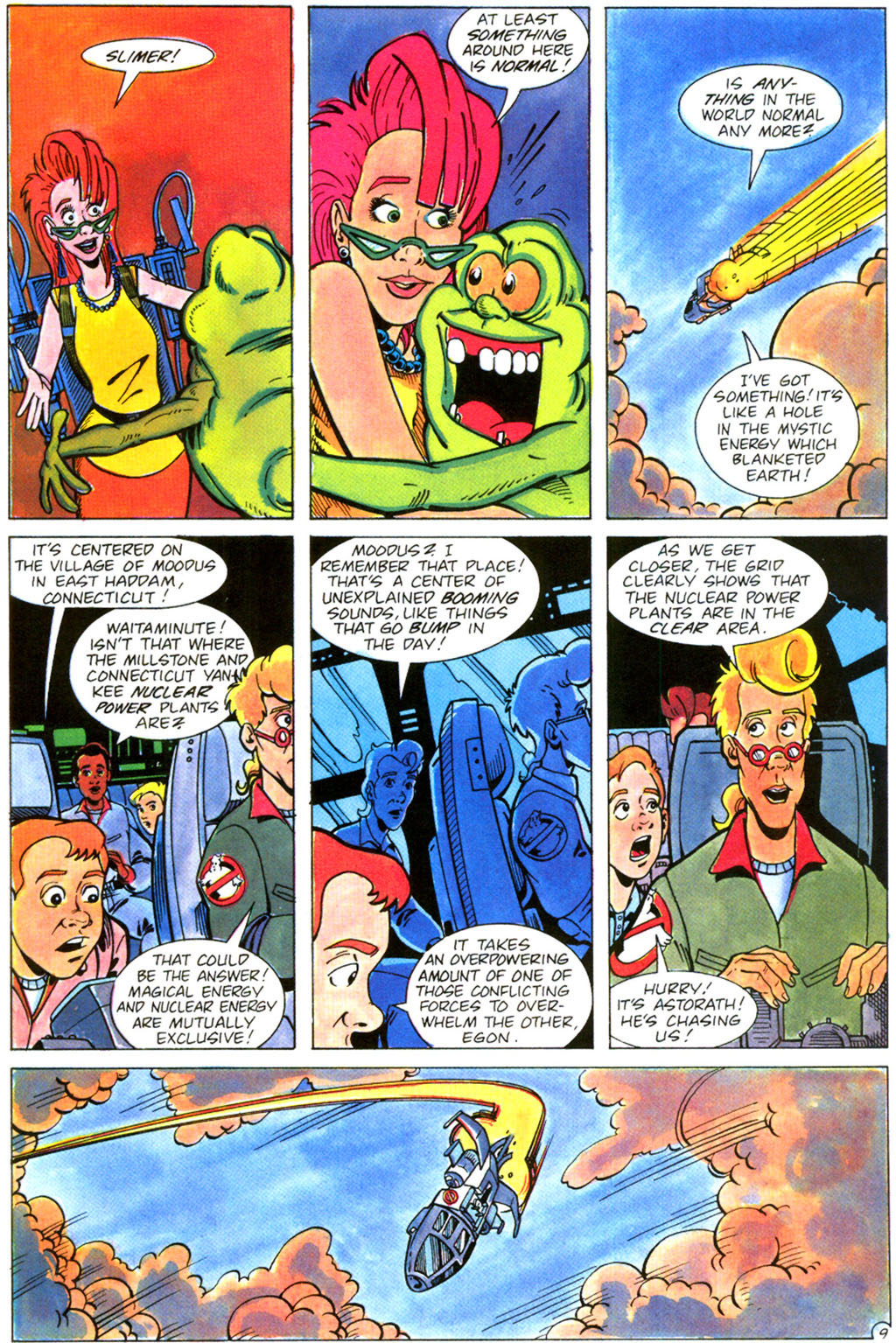 Read online Real Ghostbusters comic -  Issue #10 - 11