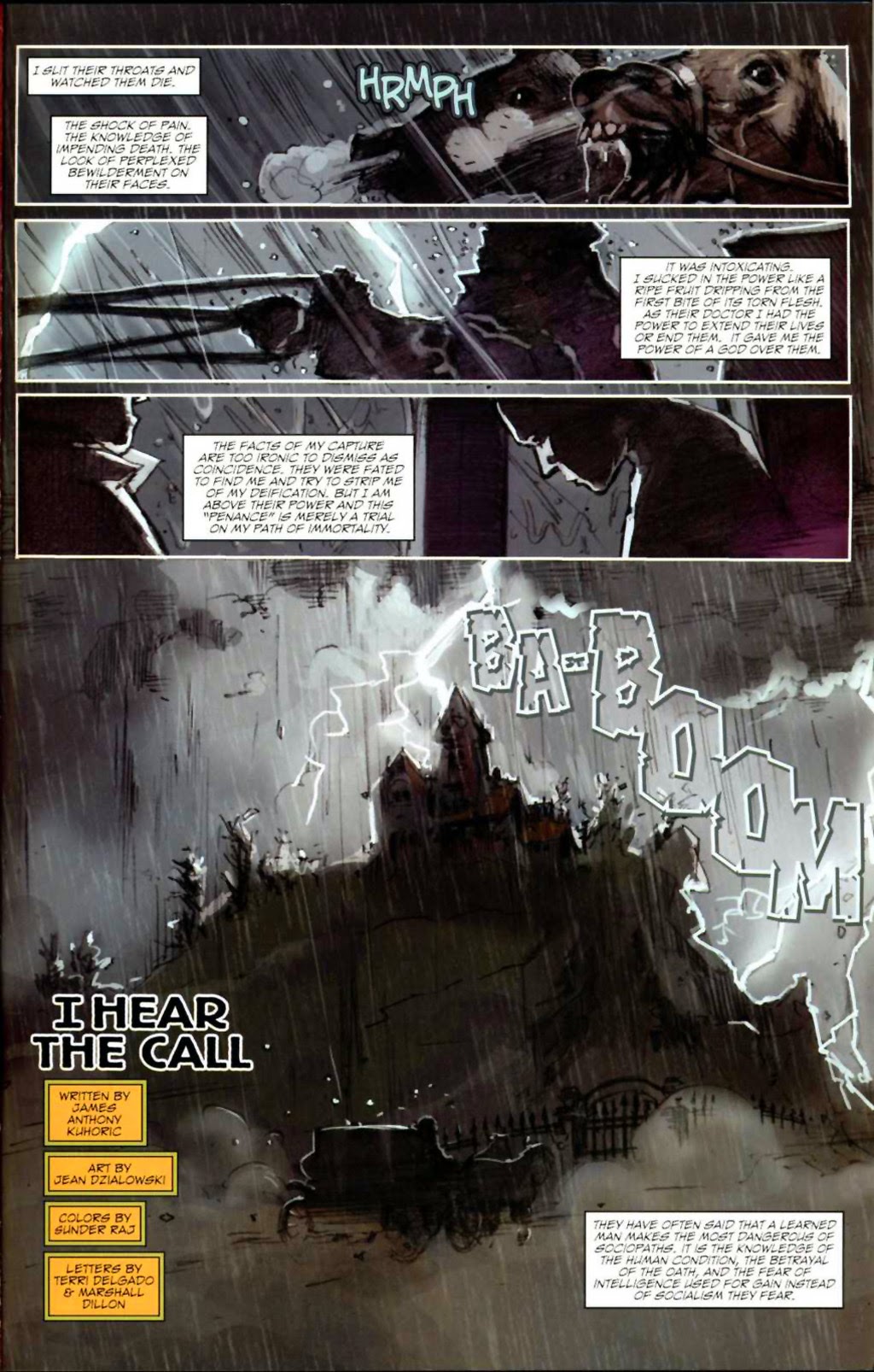 Read online Cthulhu Tales: The Rising comic -  Issue # Full - 3