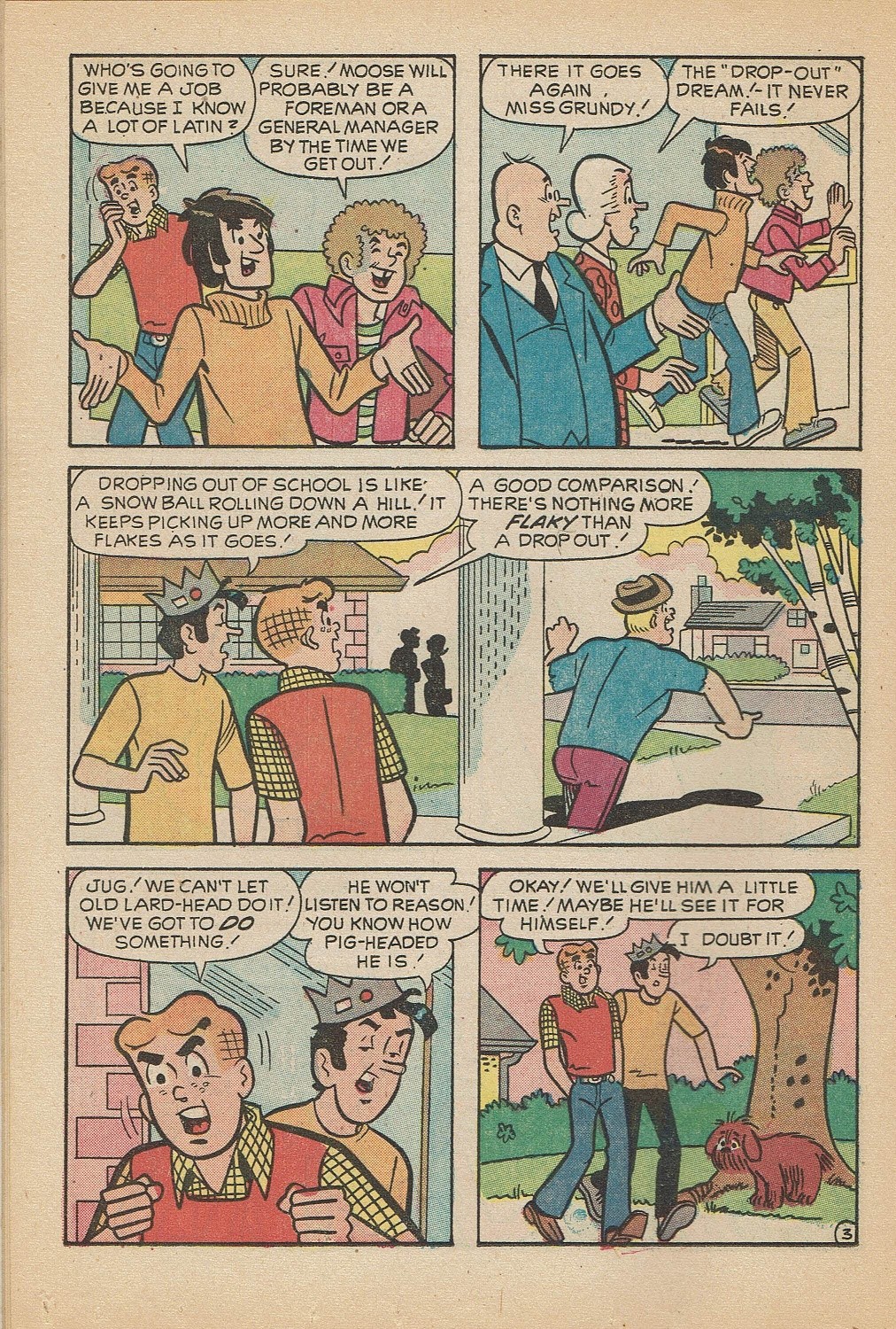 Read online Archie at Riverdale High (1972) comic -  Issue #6 - 14
