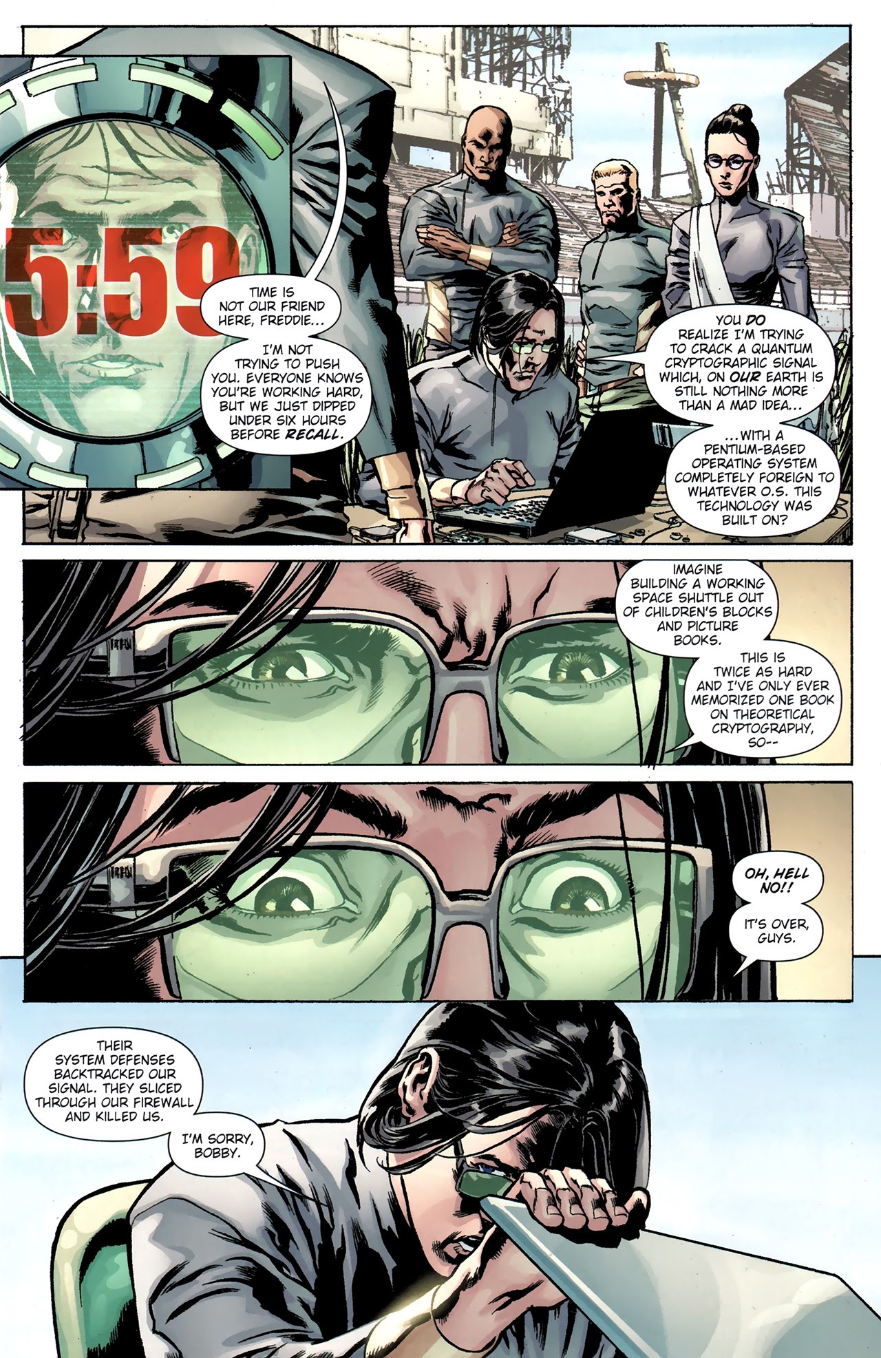 Read online Dean Koontz's Nevermore comic -  Issue #1 - 19