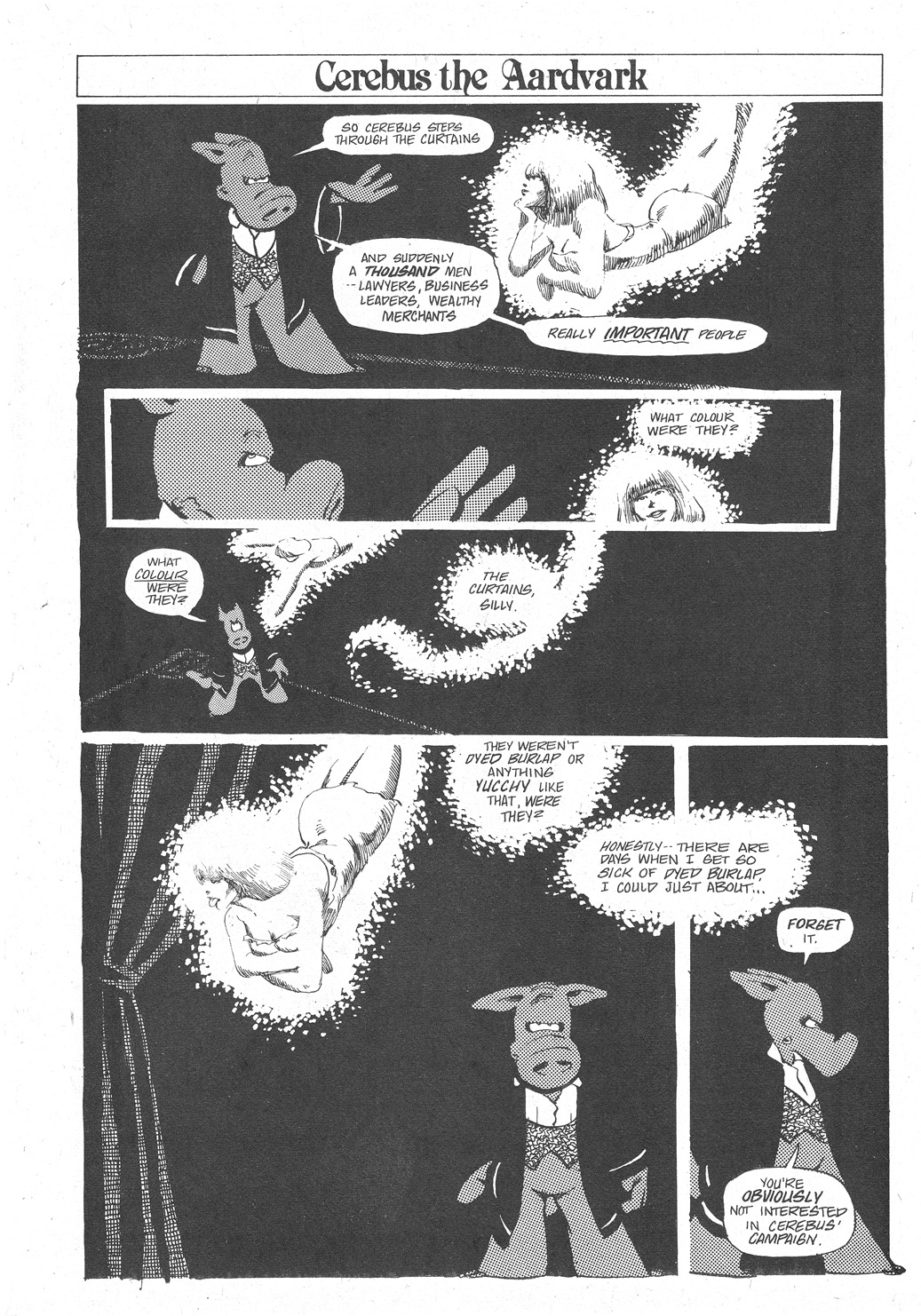 Read online Cerebus comic -  Issue #41 - 3