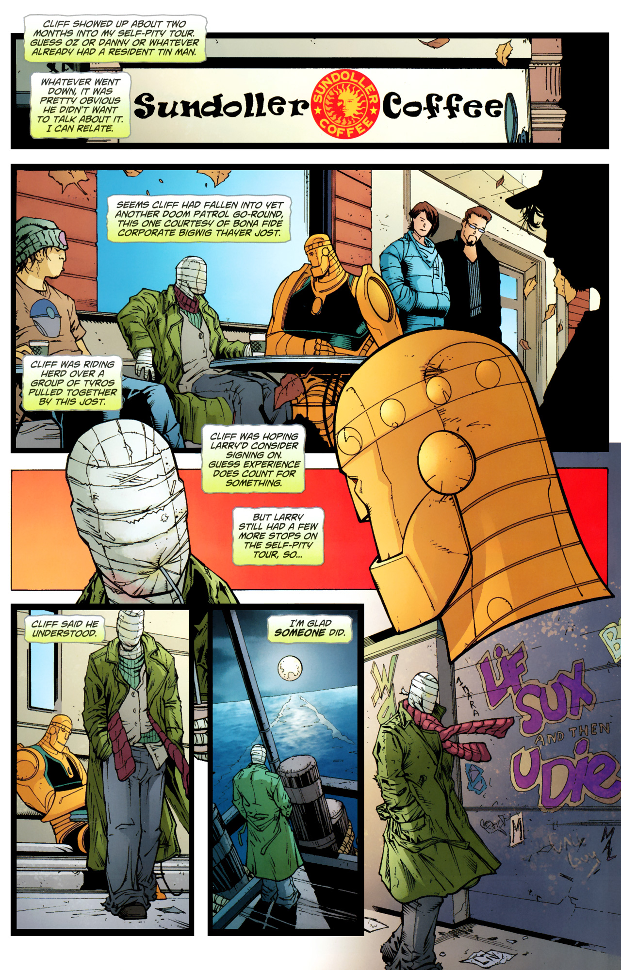Read online Doom Patrol (2009) comic -  Issue #6 - 14