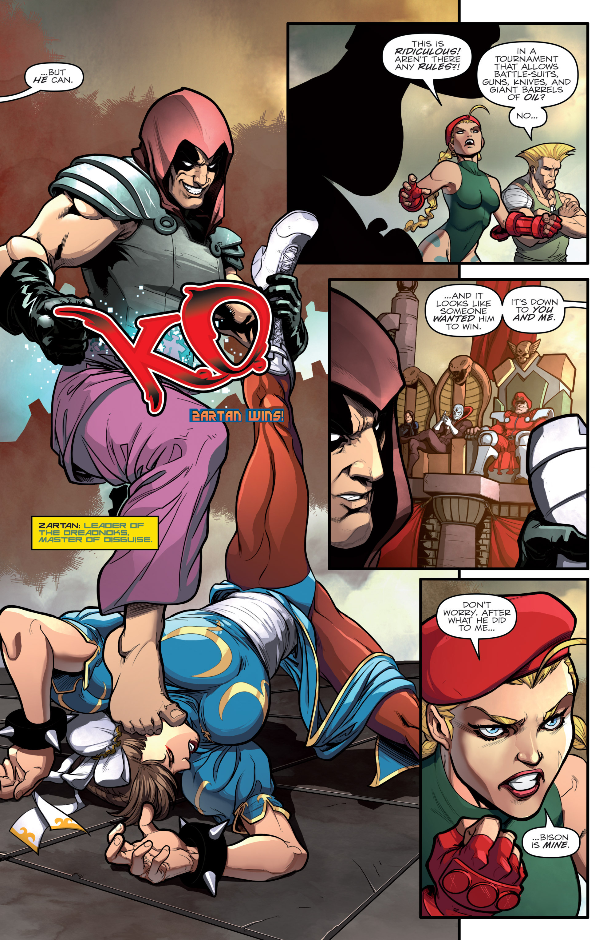 Read online Street Fighter X G.I. Joe comic -  Issue #2 - 12