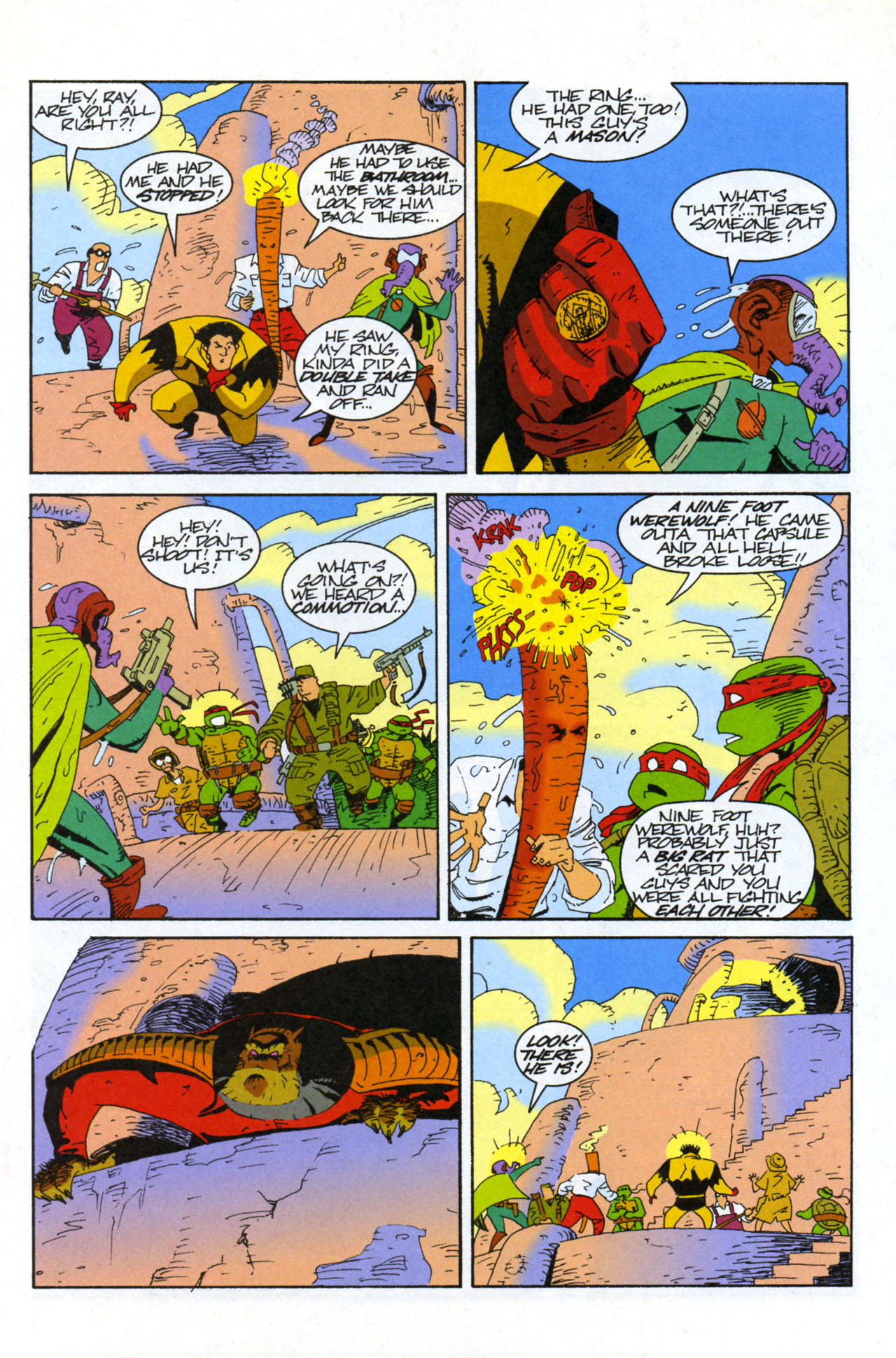 Teenage Mutant Ninja Turtles/Flaming Carrot Crossover Issue #4 #4 - English 5