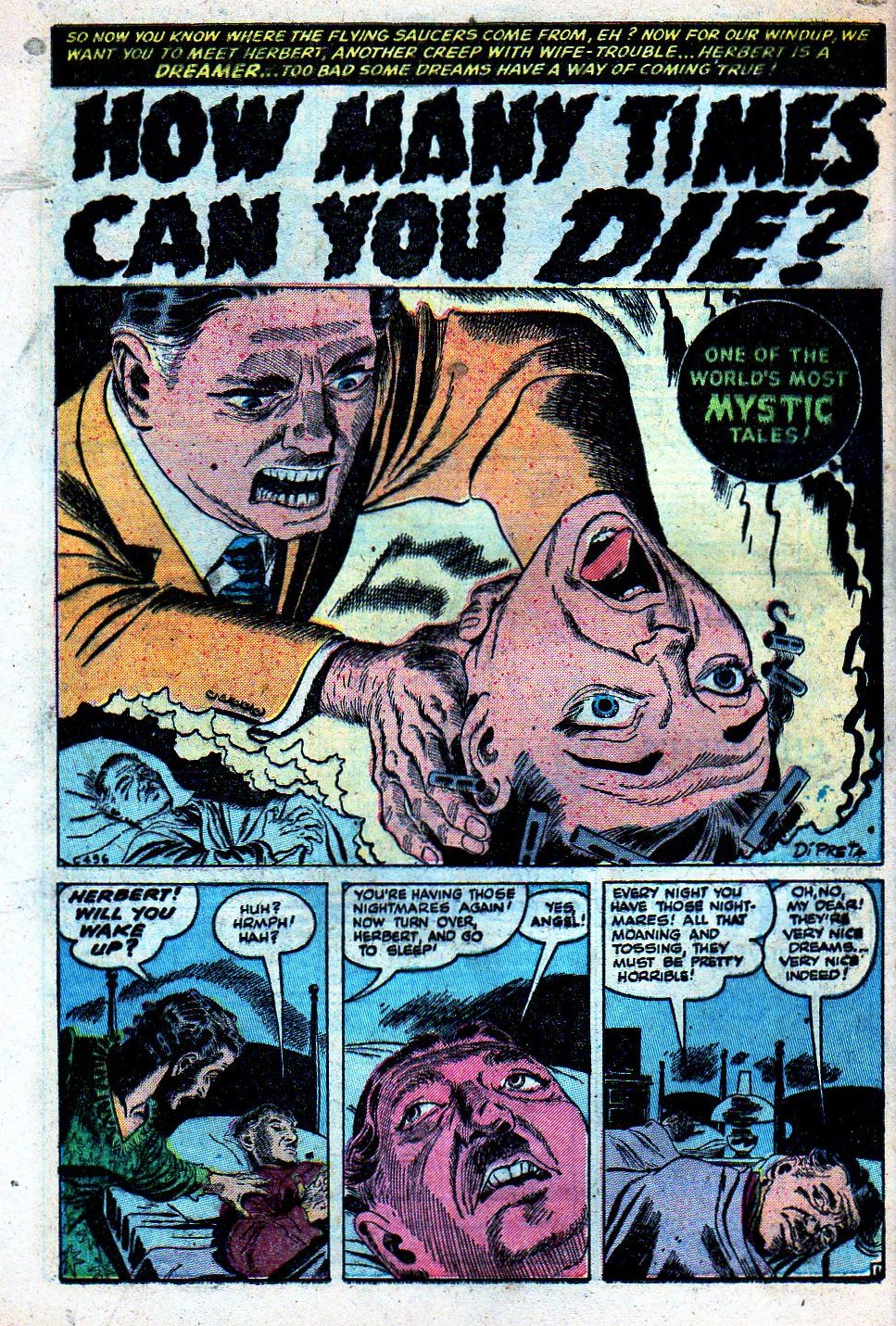 Read online Mystic (1951) comic -  Issue #24 - 28