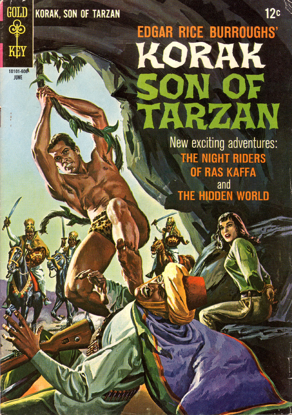 Read online Korak, Son of Tarzan (1964) comic -  Issue #13 - 1