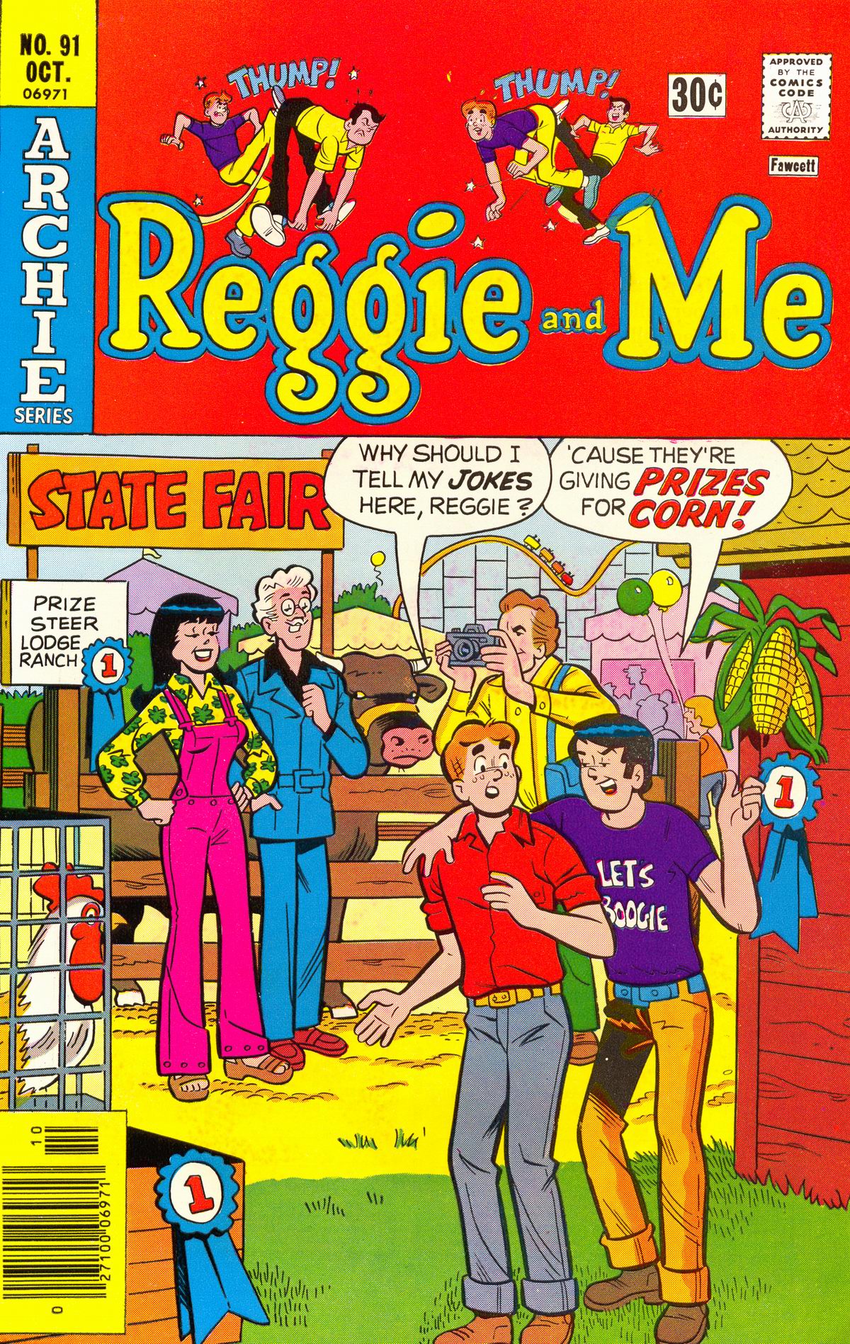 Read online Reggie and Me (1966) comic -  Issue #91 - 1