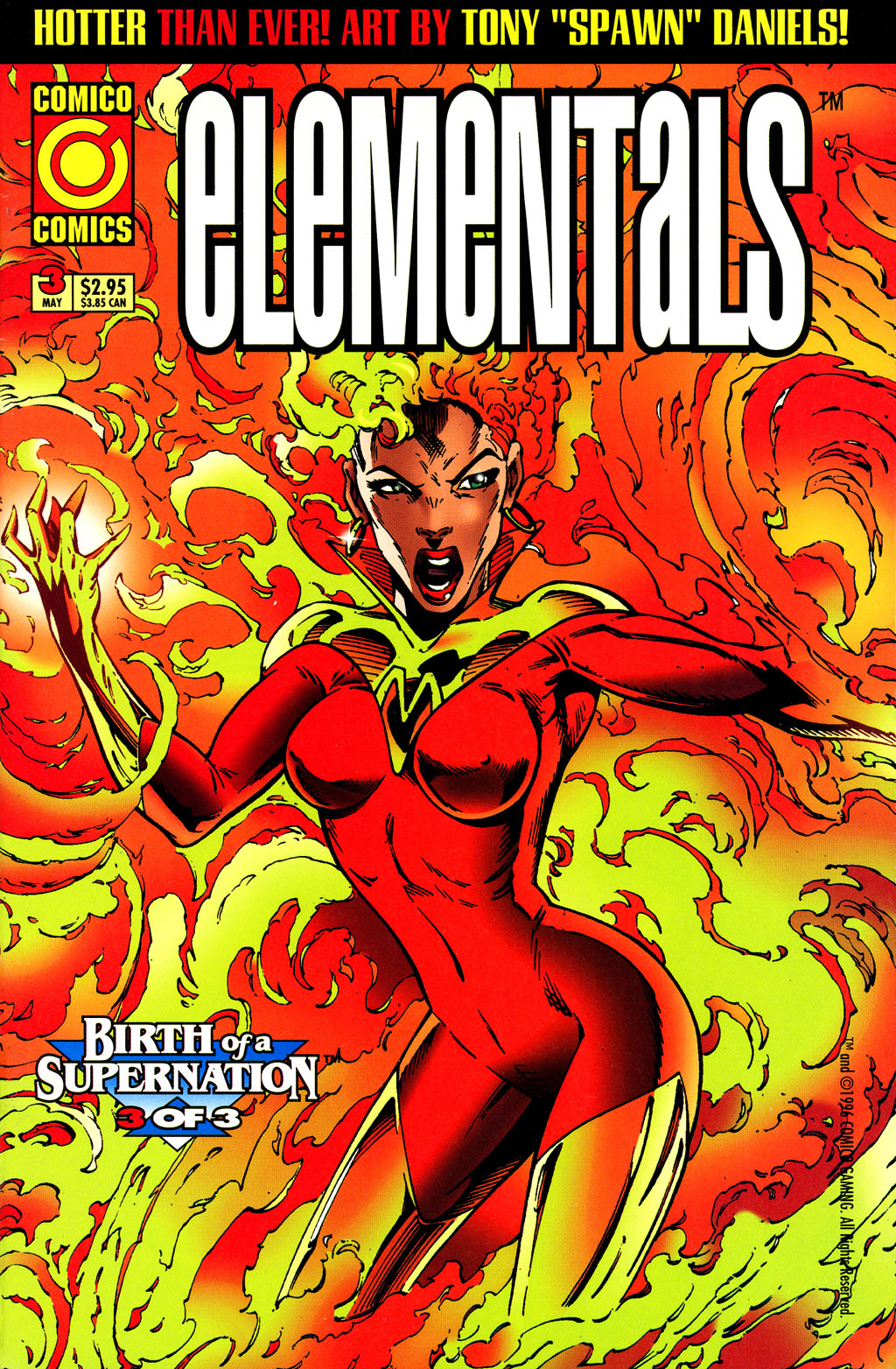 Read online Elementals (1995) comic -  Issue #3 - 1