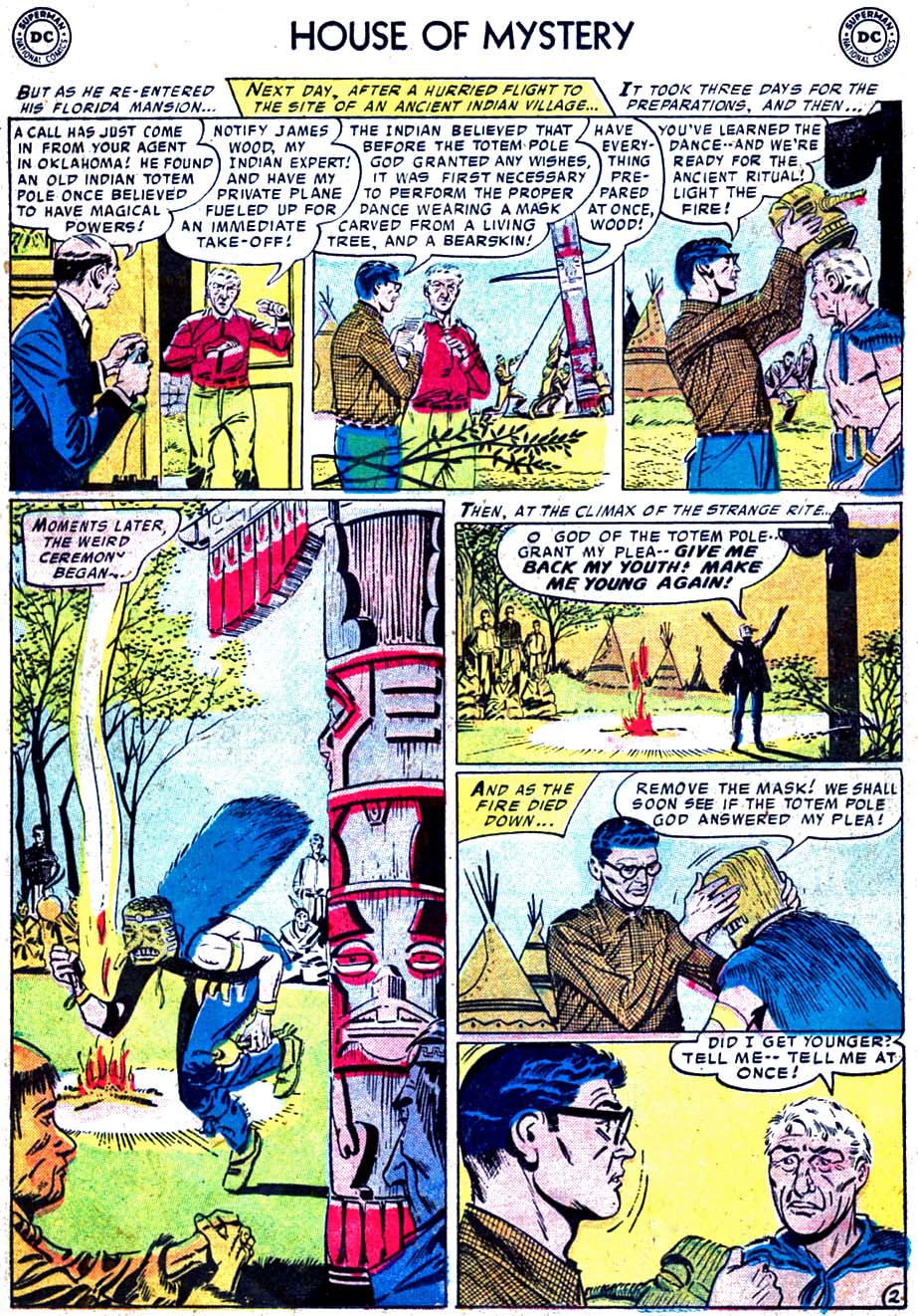 Read online House of Mystery (1951) comic -  Issue #60 - 12