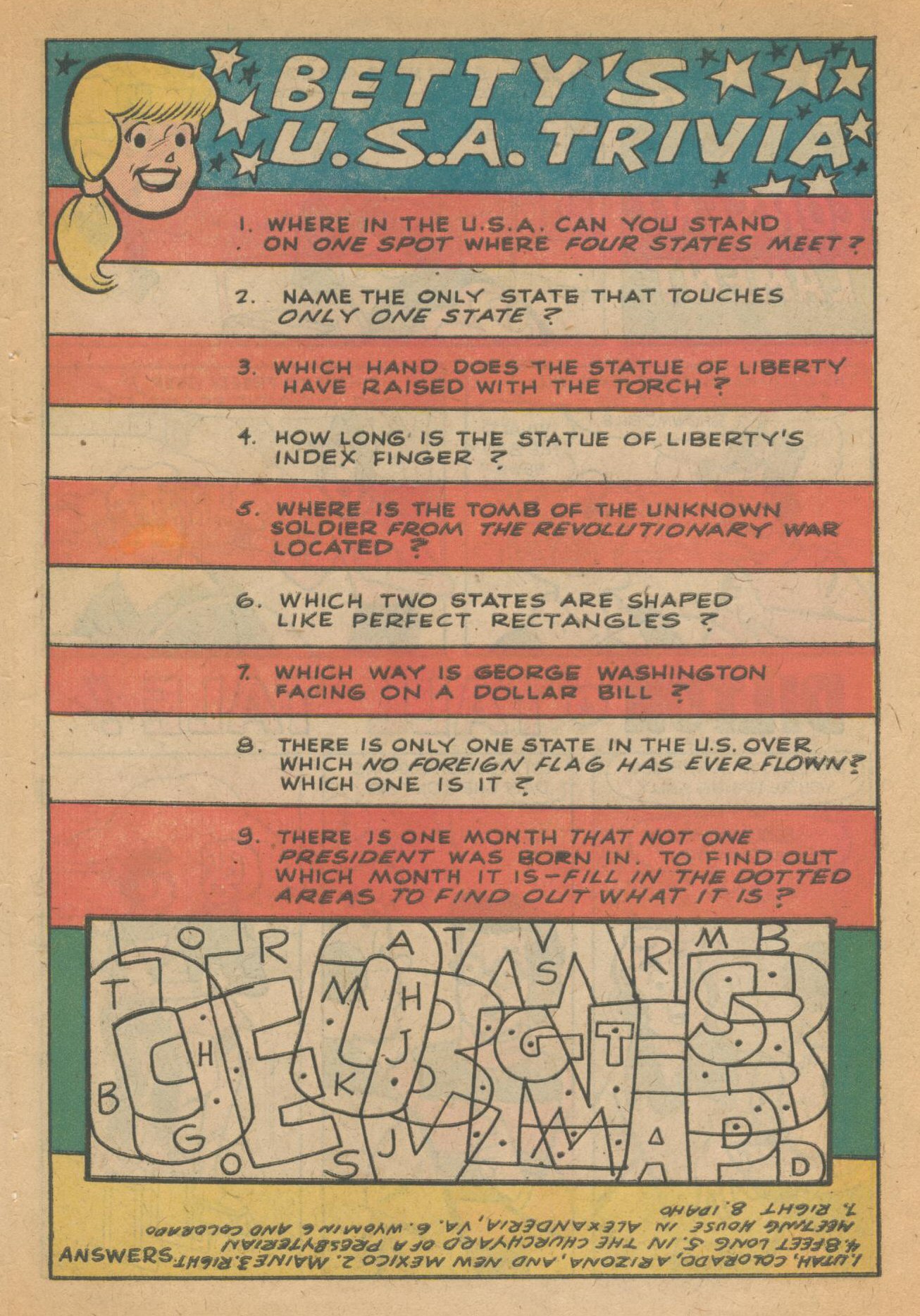 Read online Archie's Joke Book Magazine comic -  Issue #208 - 31