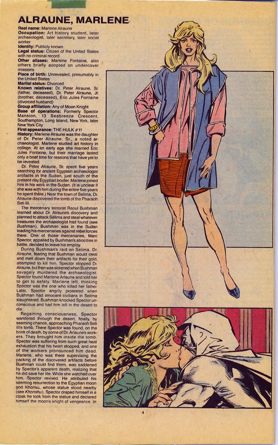 Read online The Official Handbook of the Marvel Universe: Update '89 comic -  Issue #1 - 7
