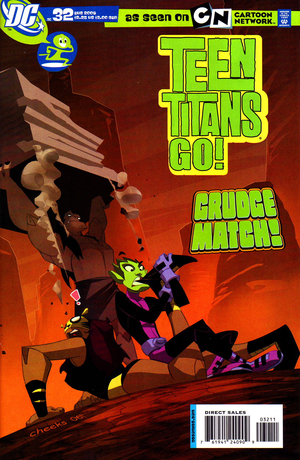 Read online Teen Titans Go! (2003) comic -  Issue #32 - 1