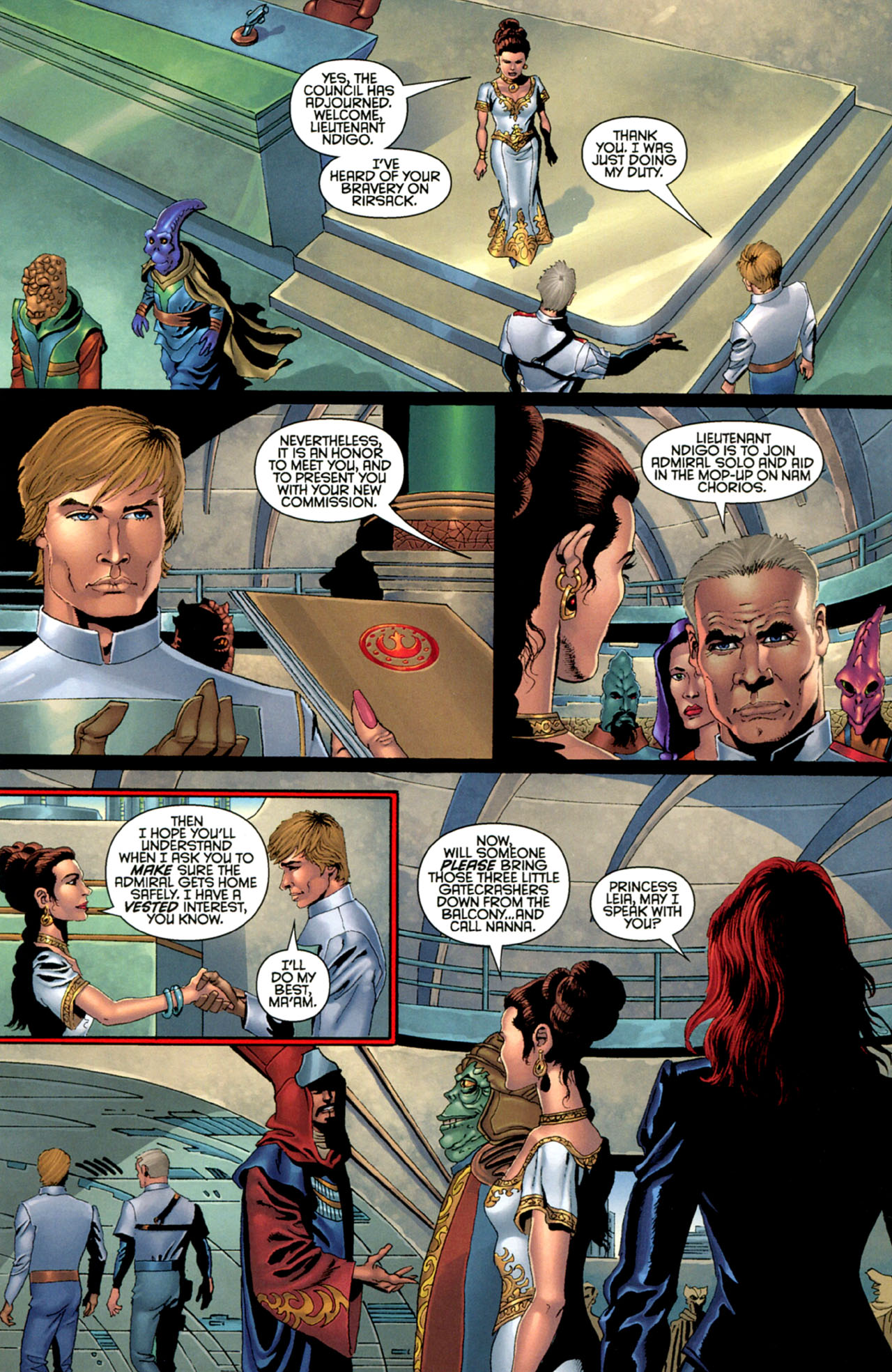 Read online Star Wars: Crimson Empire III - Empire Lost comic -  Issue #1 - 19