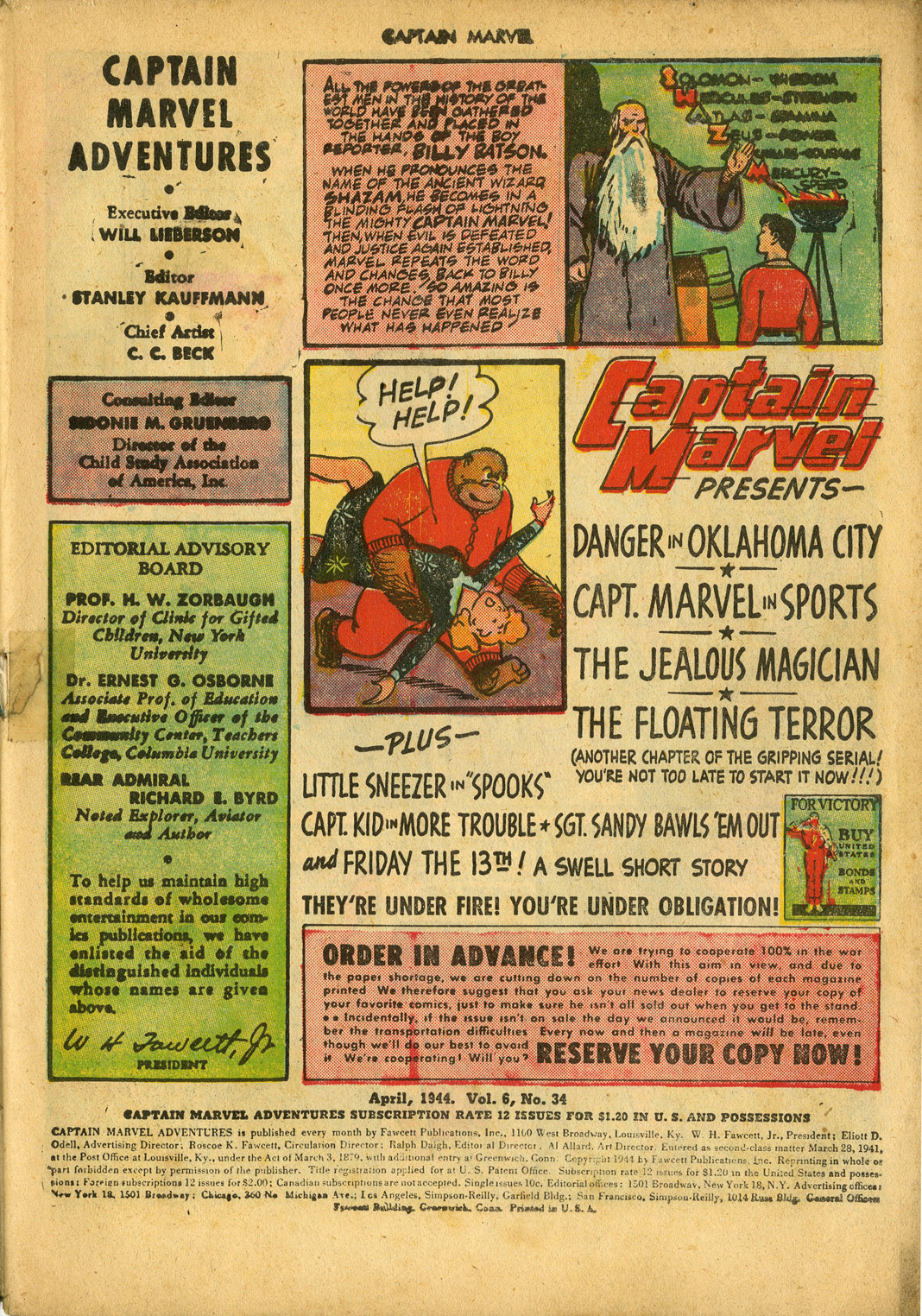 Read online Captain Marvel Adventures comic -  Issue #34 - 3