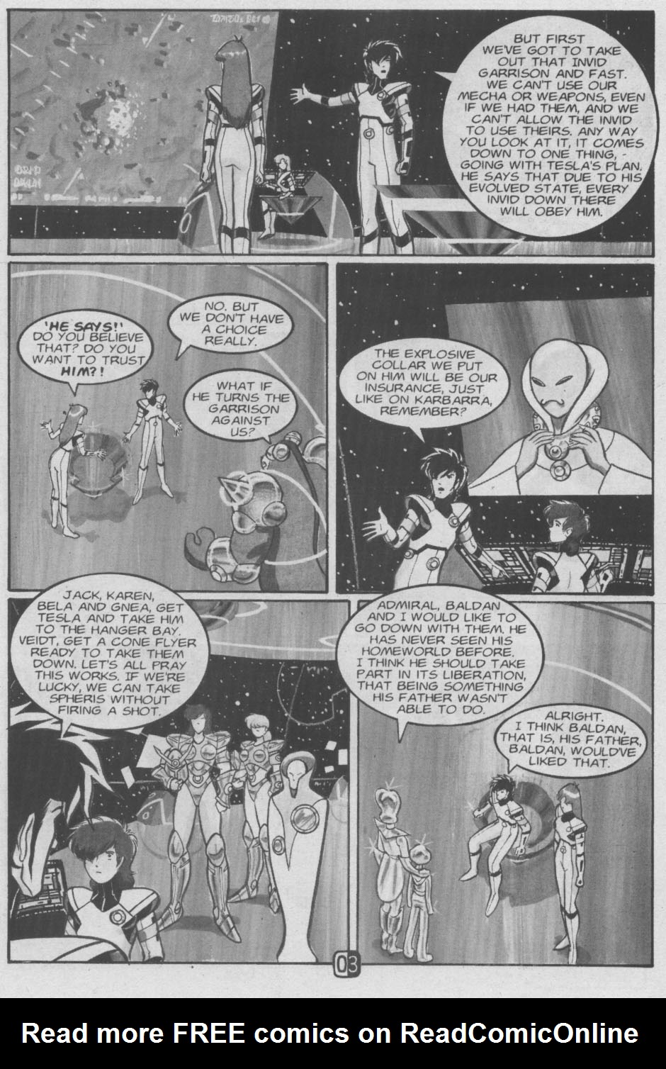 Read online Robotech II: The Sentinels comic -  Issue #12 - 5