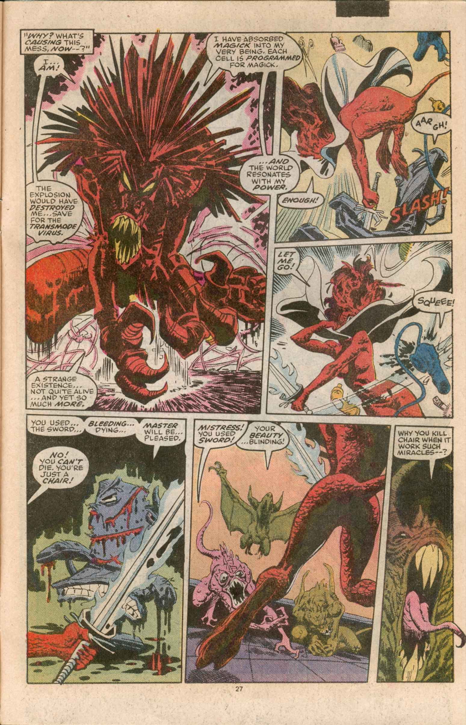 Read online The New Mutants comic -  Issue #72 - 21
