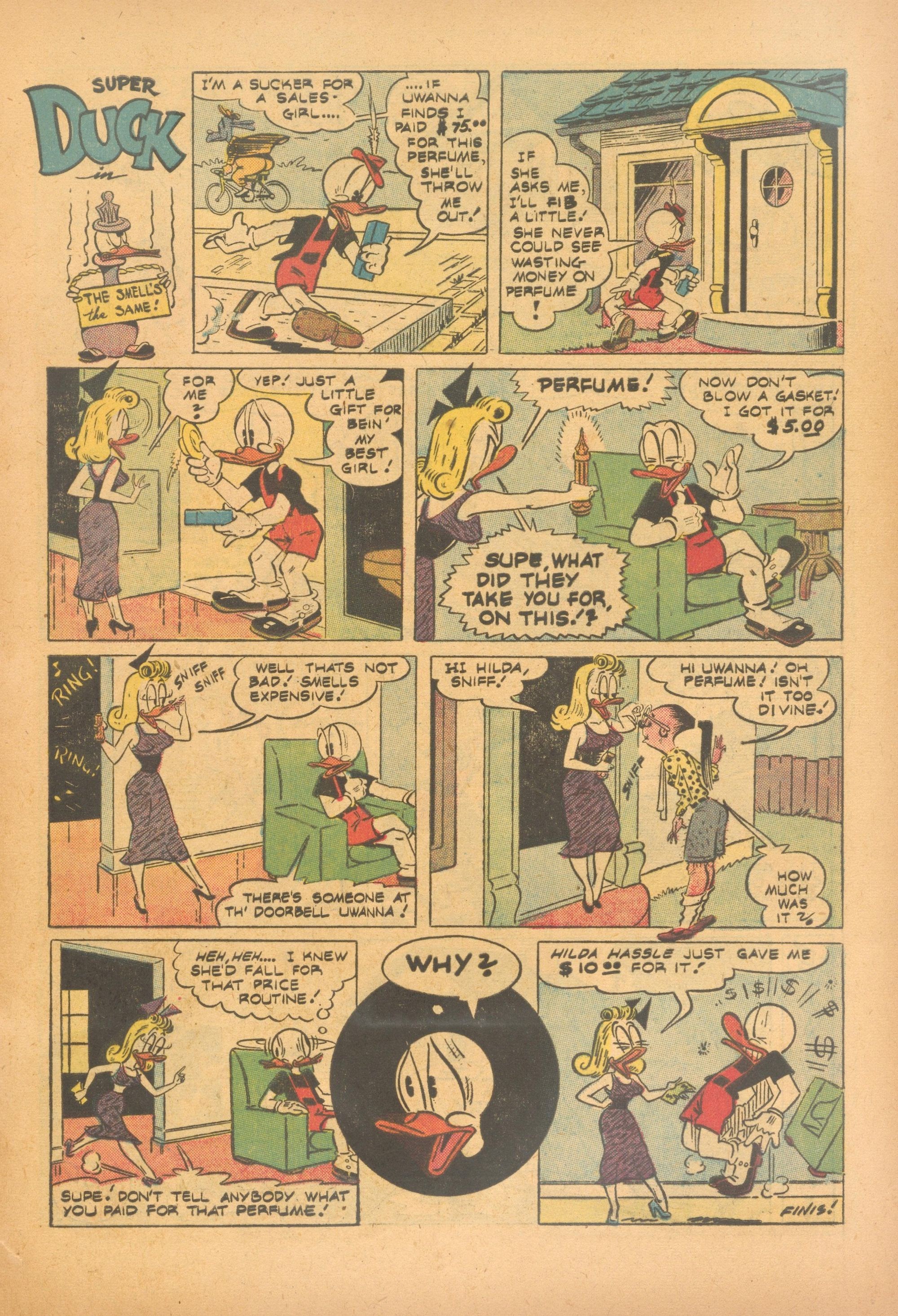 Read online Super Duck Comics comic -  Issue #60 - 5