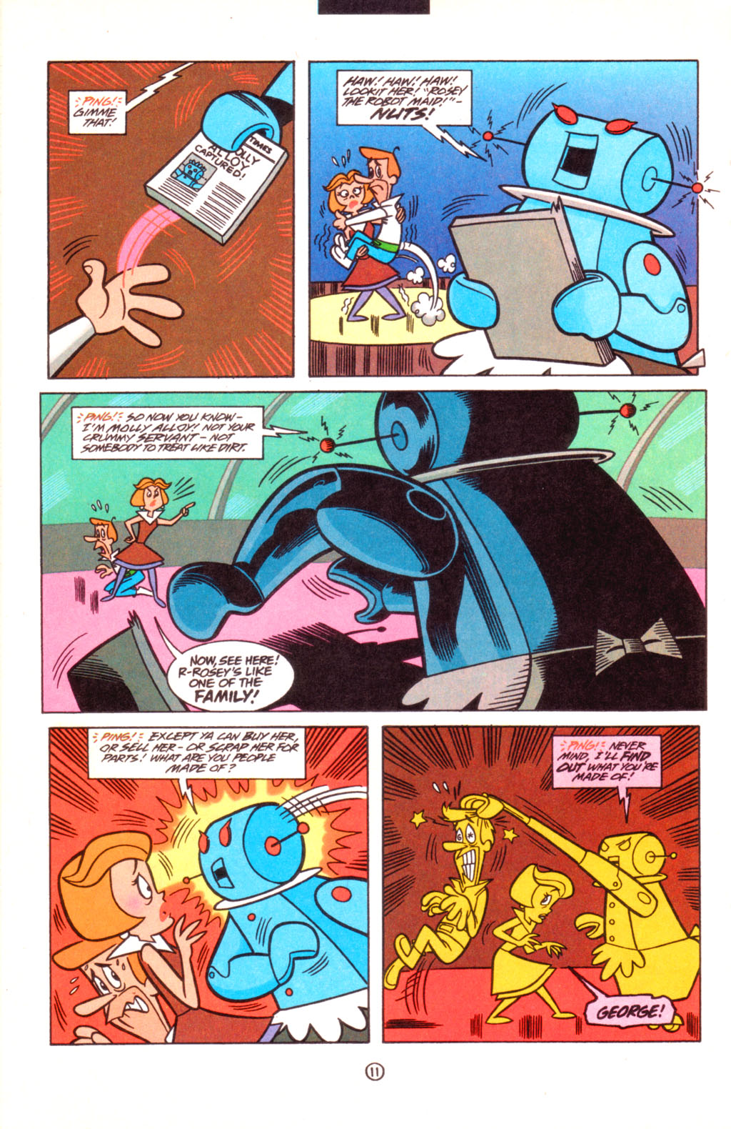 Read online The Flintstones and the Jetsons comic -  Issue #9 - 12