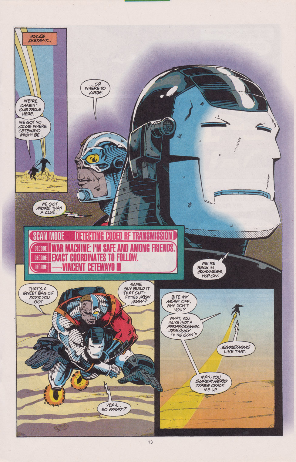 Read online War Machine (1994) comic -  Issue #3 - 10