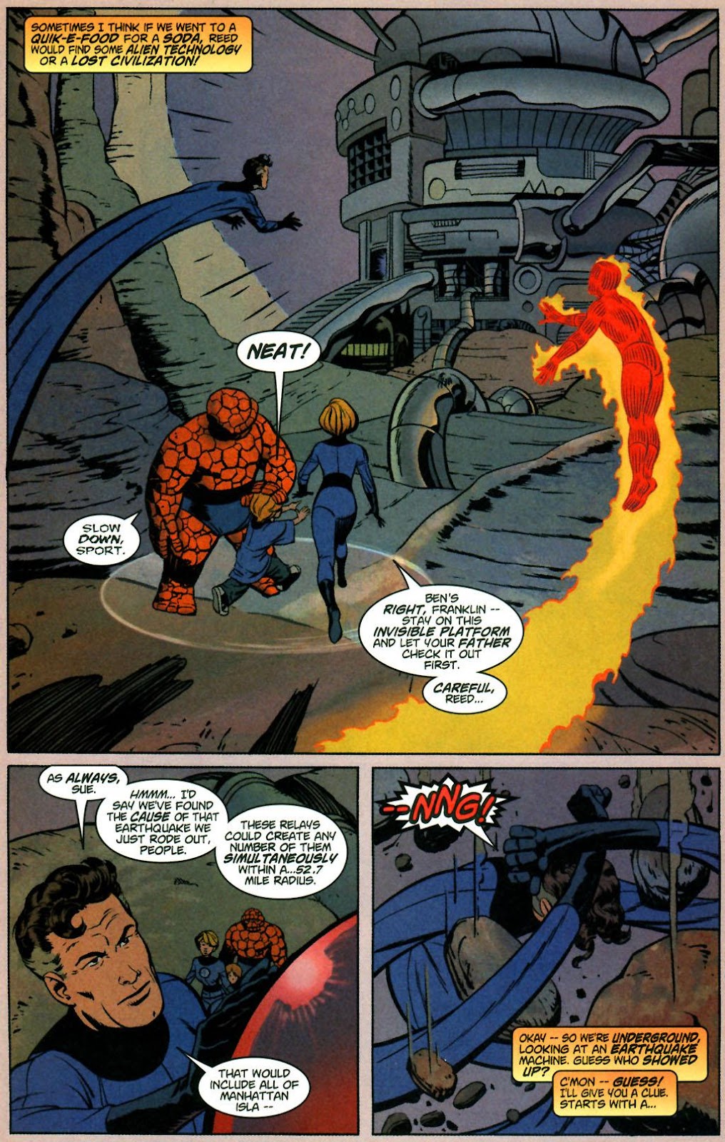Marvels Comics issue Fantastic Four - Page 10