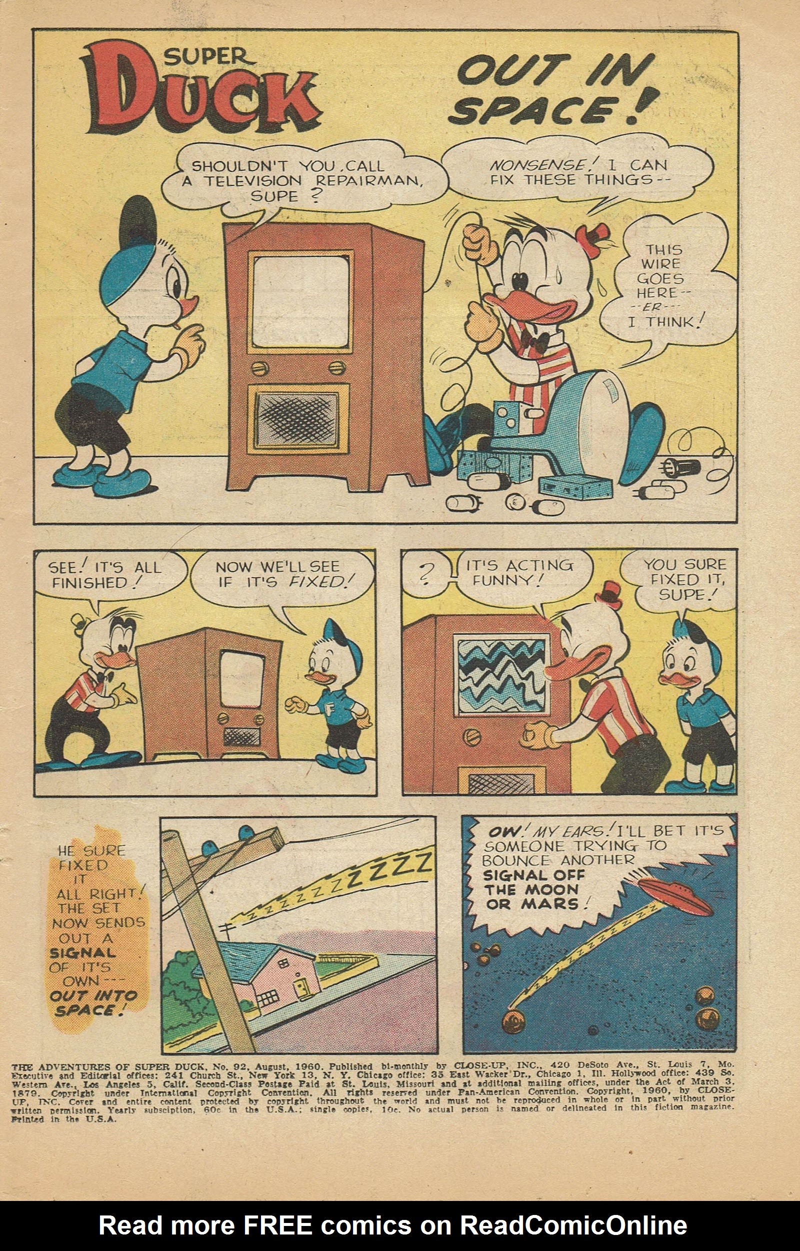 Read online Super Duck Comics comic -  Issue #92 - 3