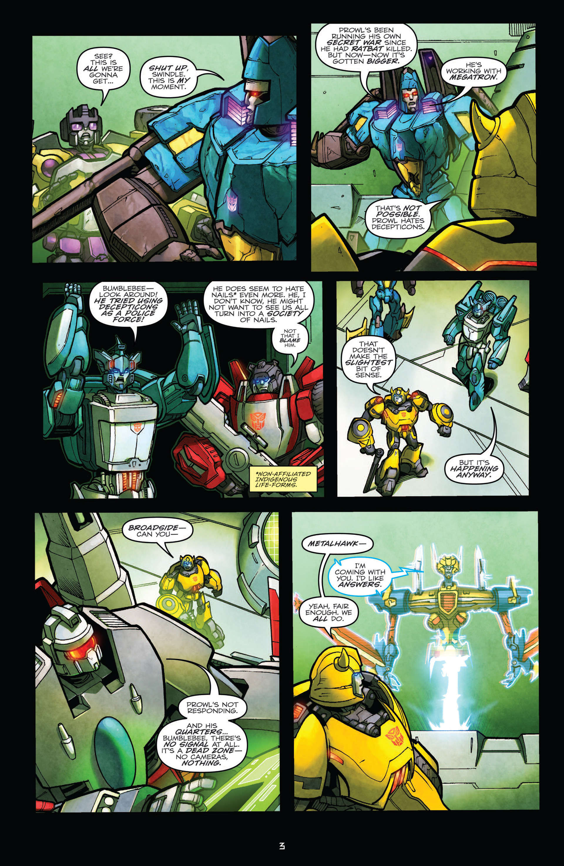 Read online Transformers: Robots In Disguise (2012) comic -  Issue #14 - 6