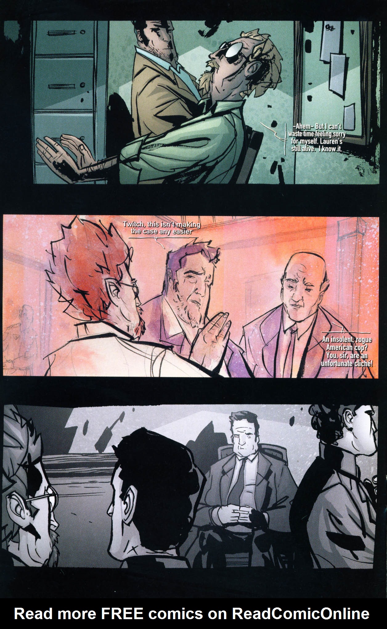 Read online Case Files: Sam and Twitch comic -  Issue #5 - 14