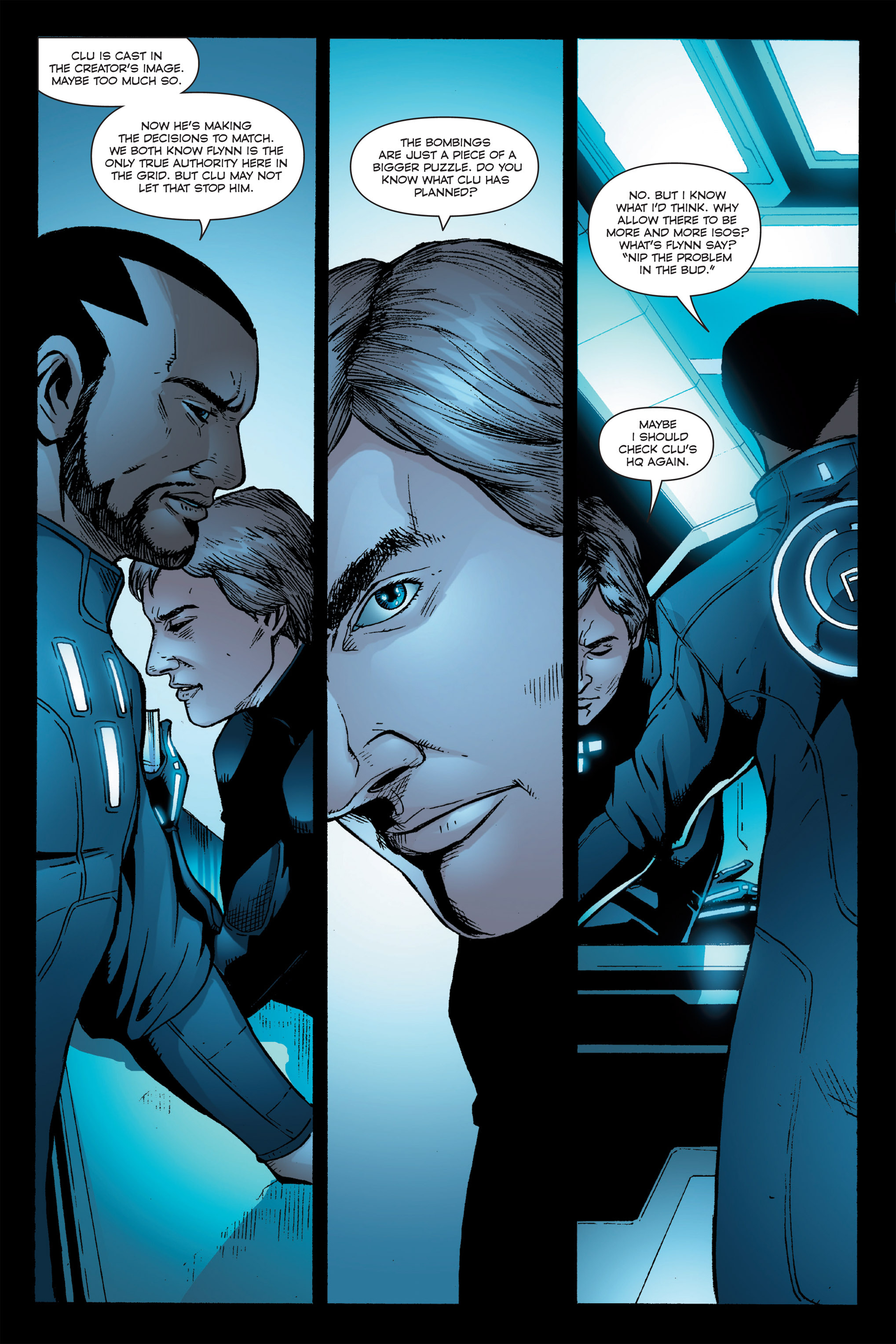 Read online TRON: Betrayal comic -  Issue # TPB - 94