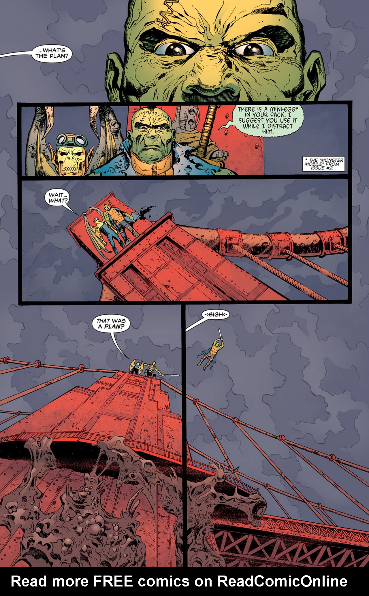 Read online Frankenstein, Agent of S.H.A.D.E. comic -  Issue #14 - 9