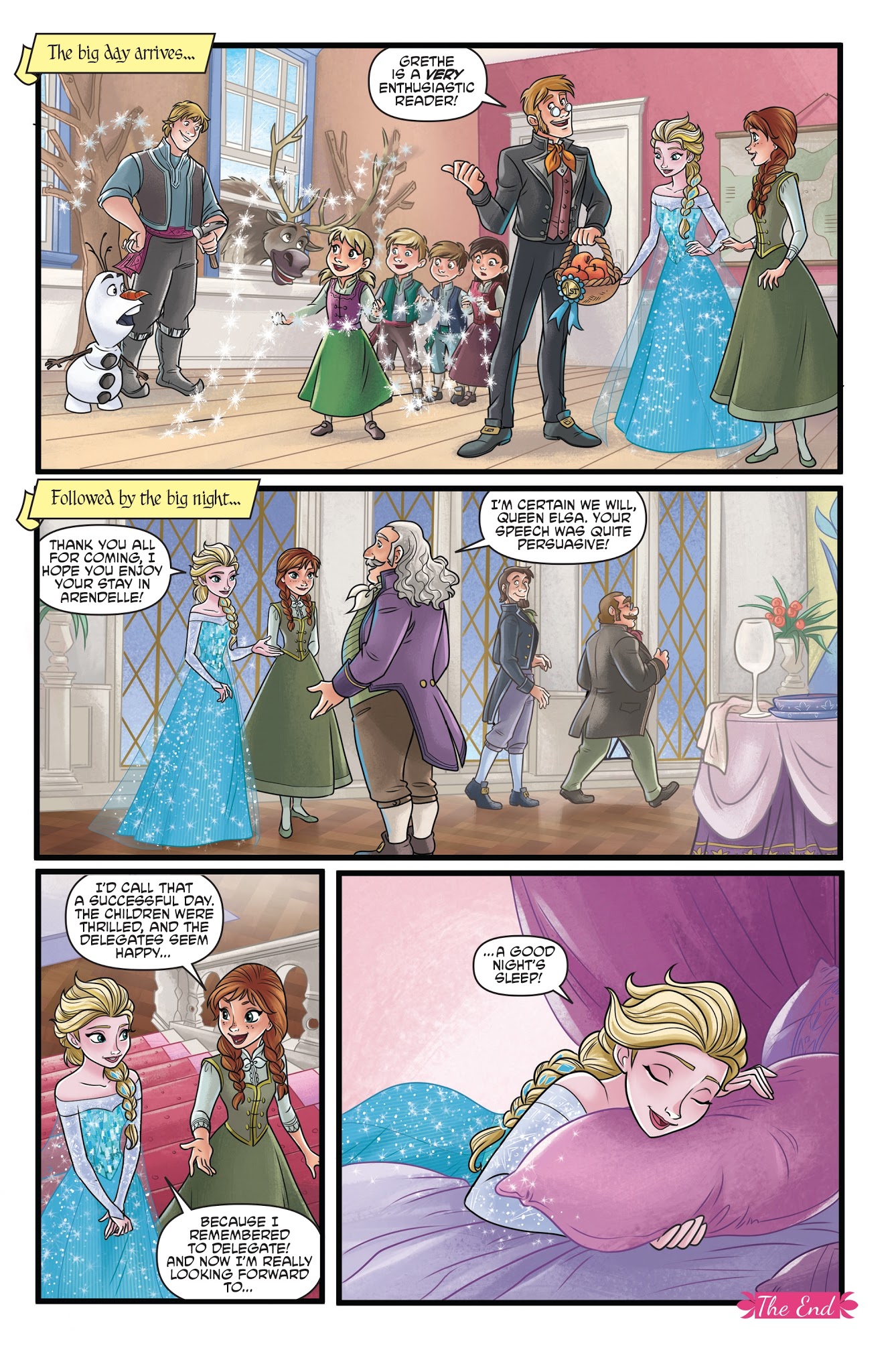 Read online Disney Frozen comic -  Issue #8 - 8