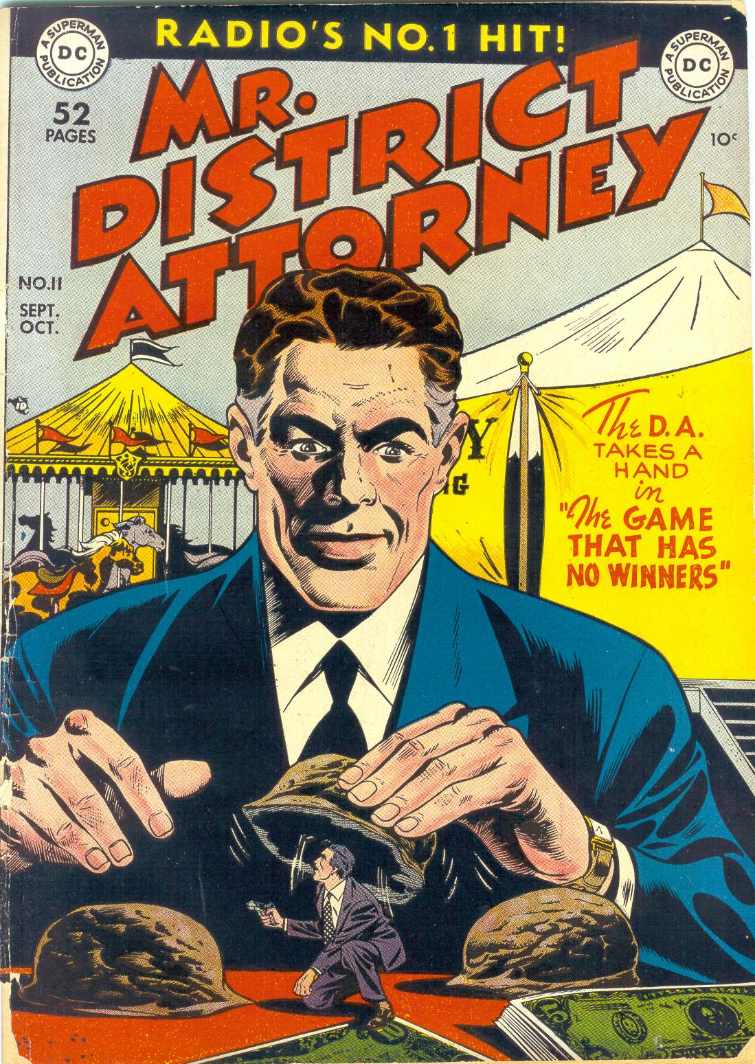 Read online Mr. District Attorney comic -  Issue #11 - 1