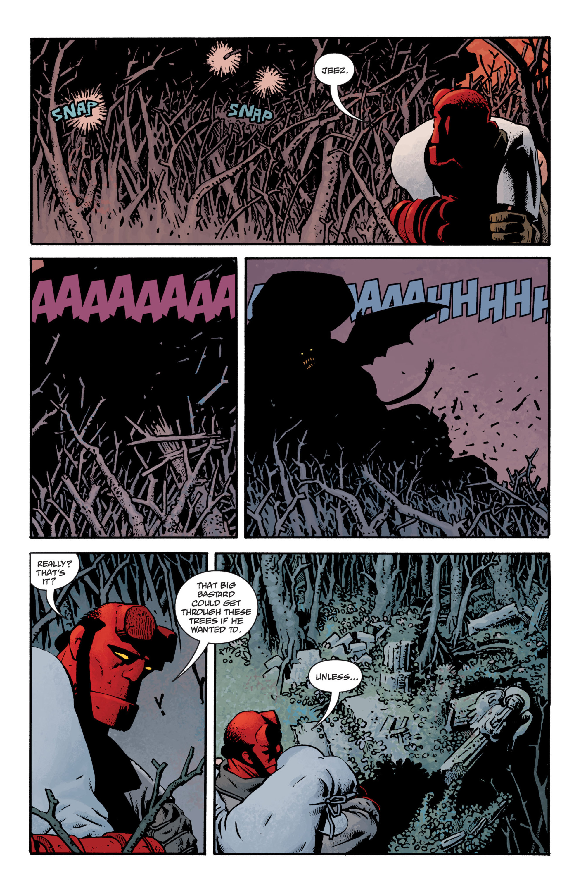 Read online Hellboy comic -  Issue #11 - 127