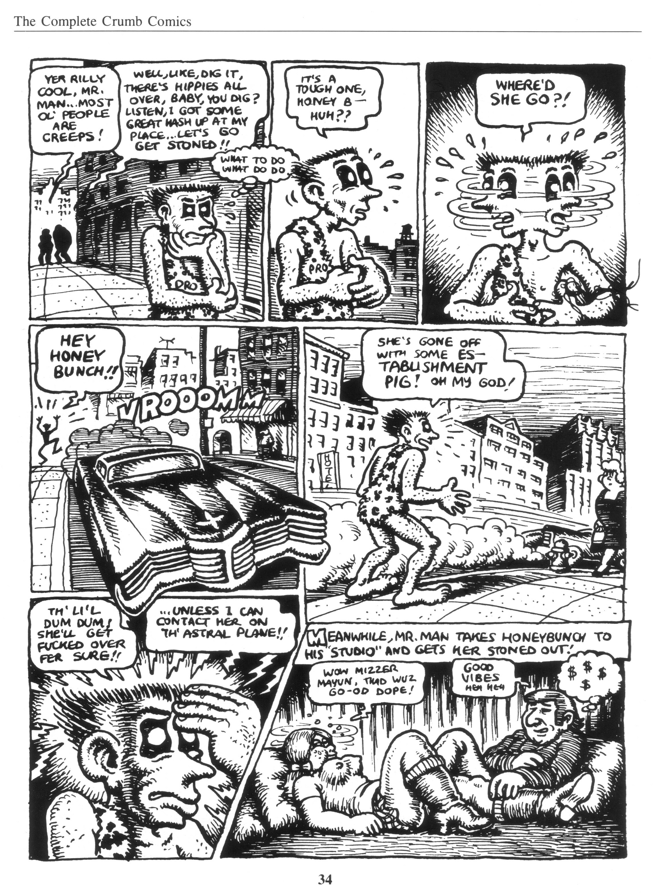 Read online The Complete Crumb Comics comic -  Issue # TPB 7 - 42