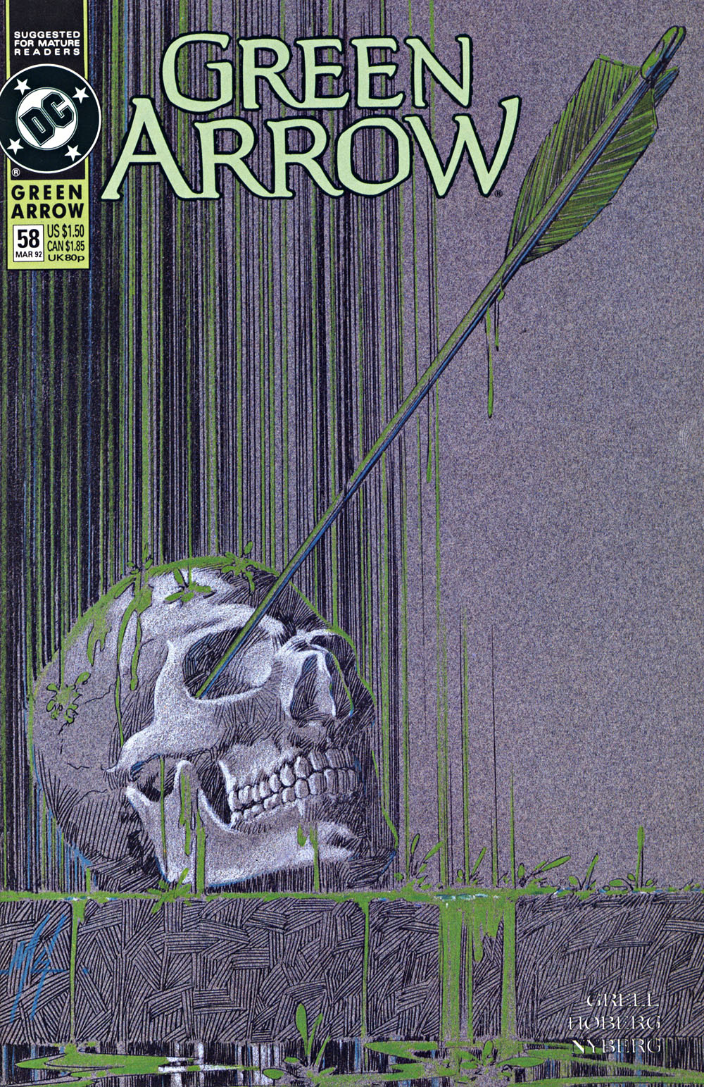 Read online Green Arrow (1988) comic -  Issue #58 - 1