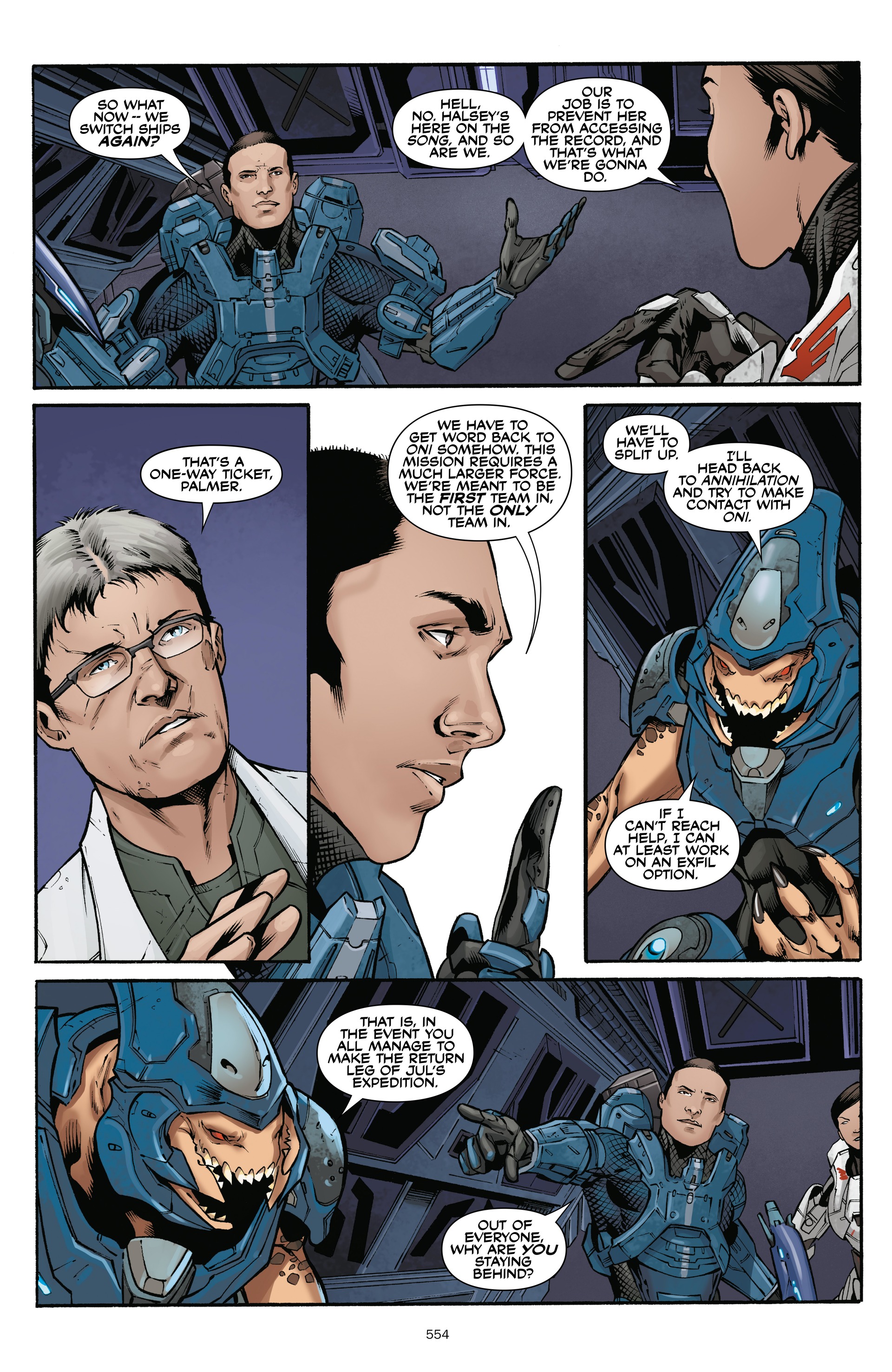 Read online Halo: Initiation and Escalation comic -  Issue # TPB (Part 6) - 48