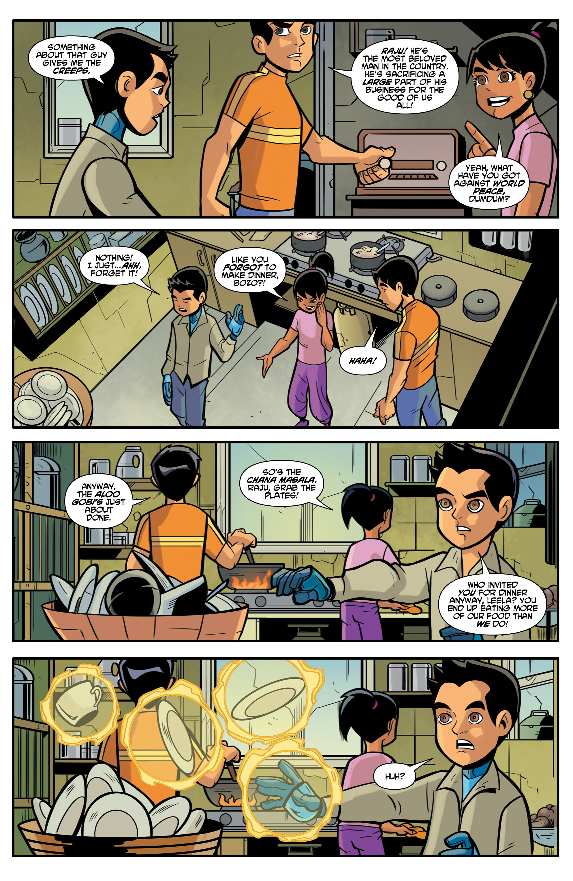 Read online Chakra the Invincible comic -  Issue #3 - 11