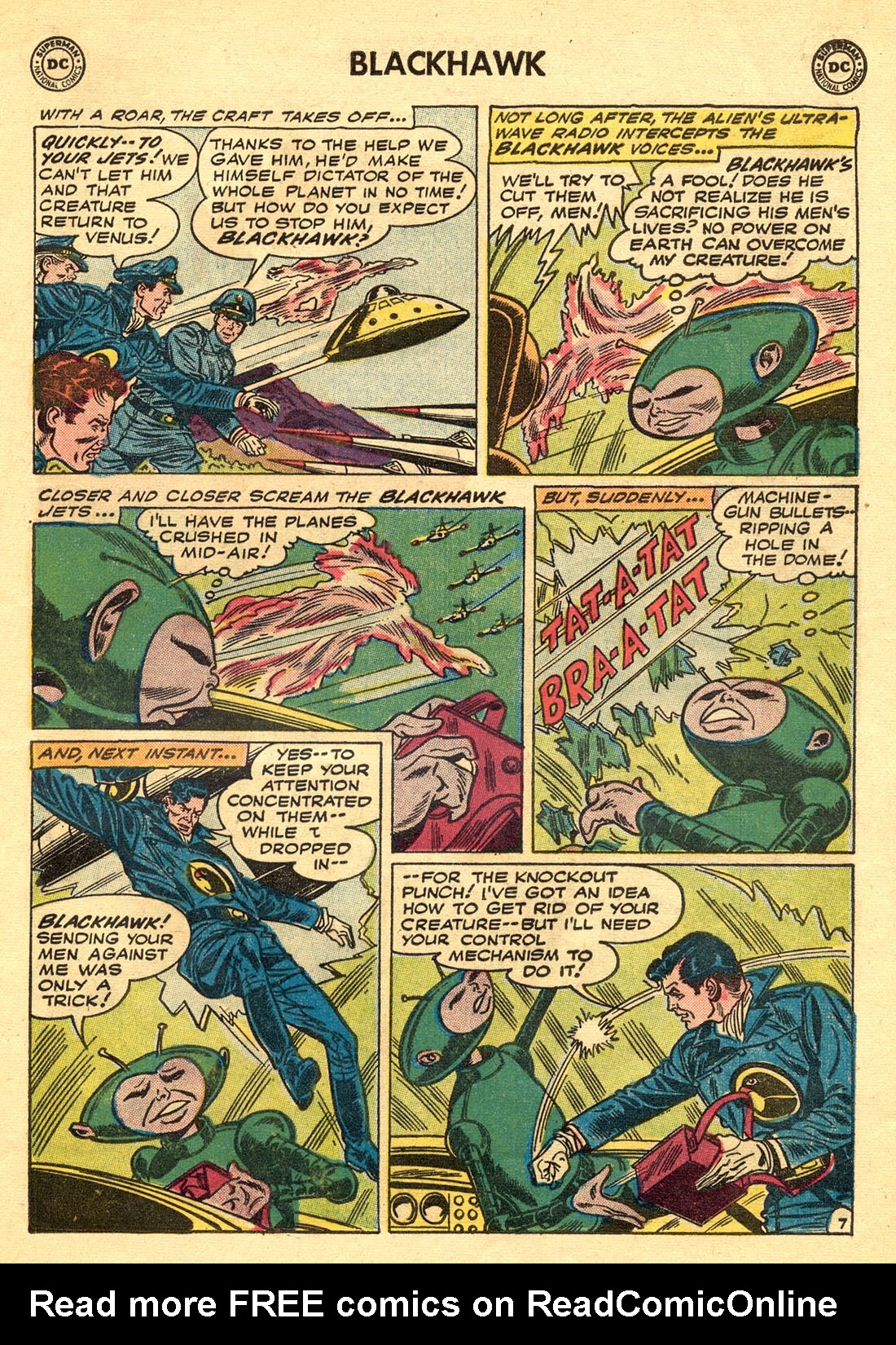 Read online Blackhawk (1957) comic -  Issue #142 - 9