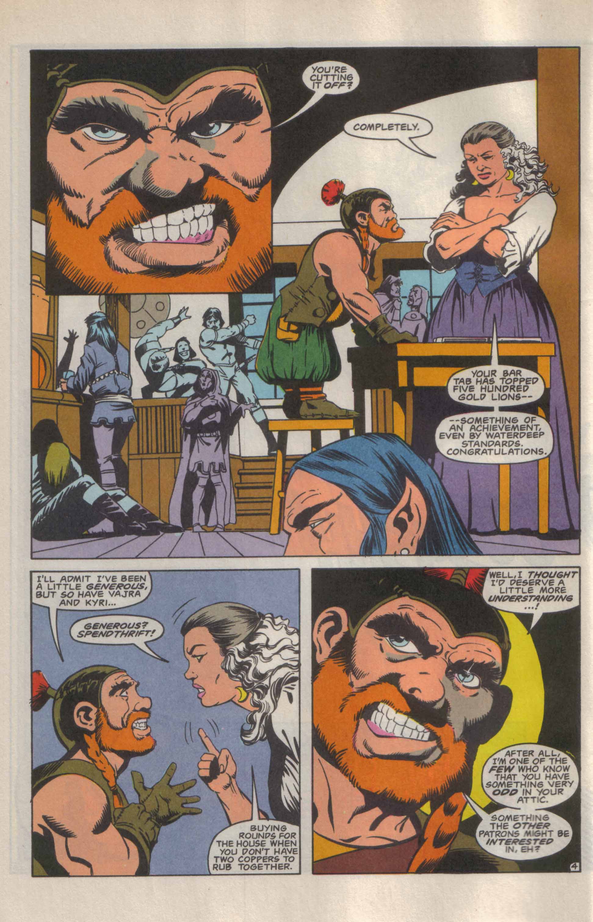 Read online Advanced Dungeons & Dragons comic -  Issue #9 - 5