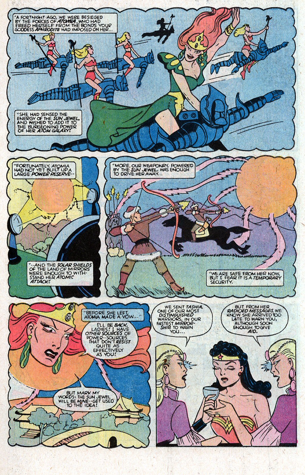Read online The Legend of Wonder Woman (1986) comic -  Issue #2 - 10